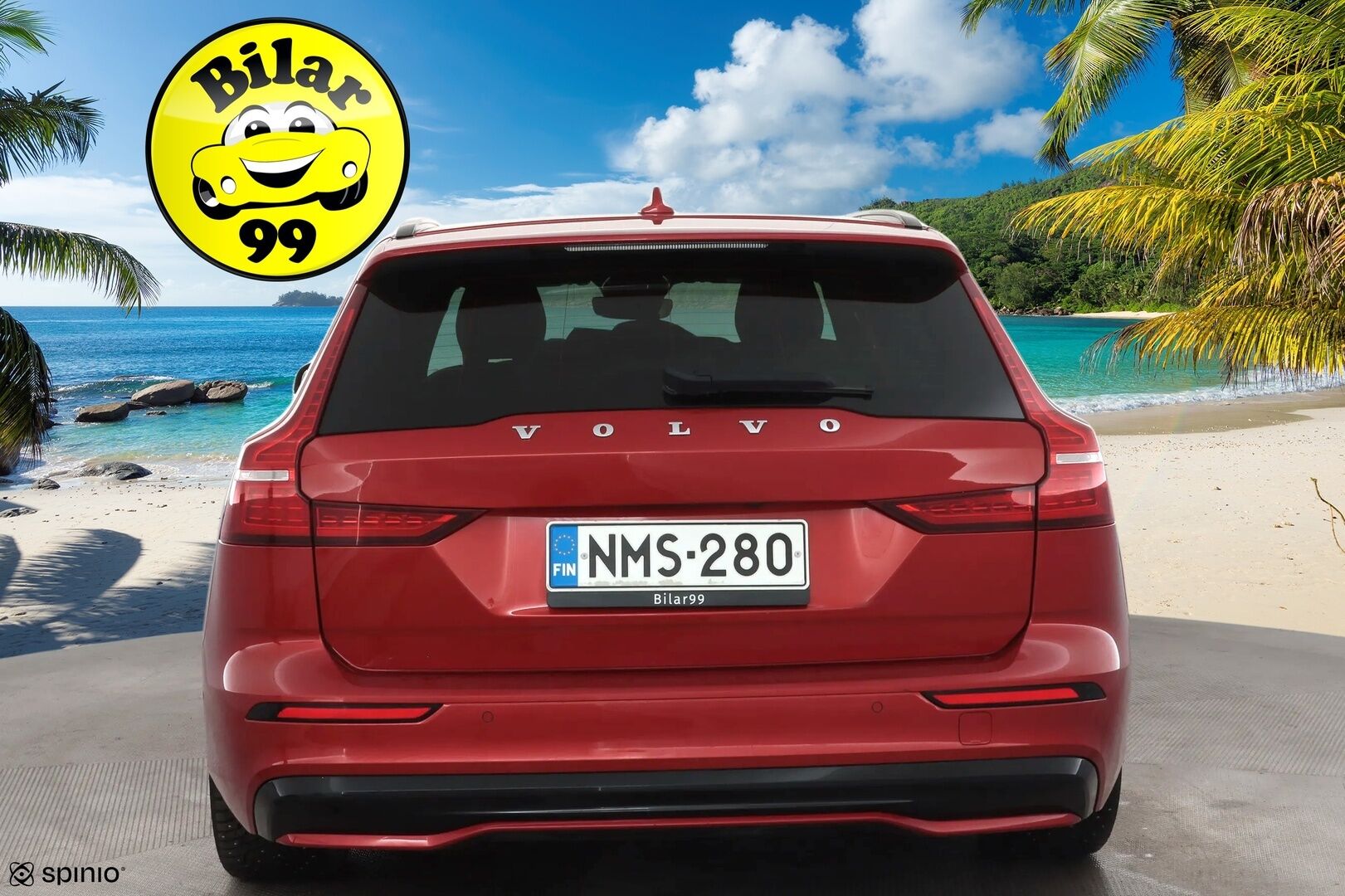 Volvo V60 2023 T6 AWD Long Range Plus Dark aut * Lisälämmitin / Vetokoukku / Adapt.Vakkari / Full LED / 360-Kamera / Sporttinahat Muistilla - 1-om Suomi-auto / Akku kuntotarkastettu / 2x Latauskaapelit / Kahdet renkaat aluvanteilla