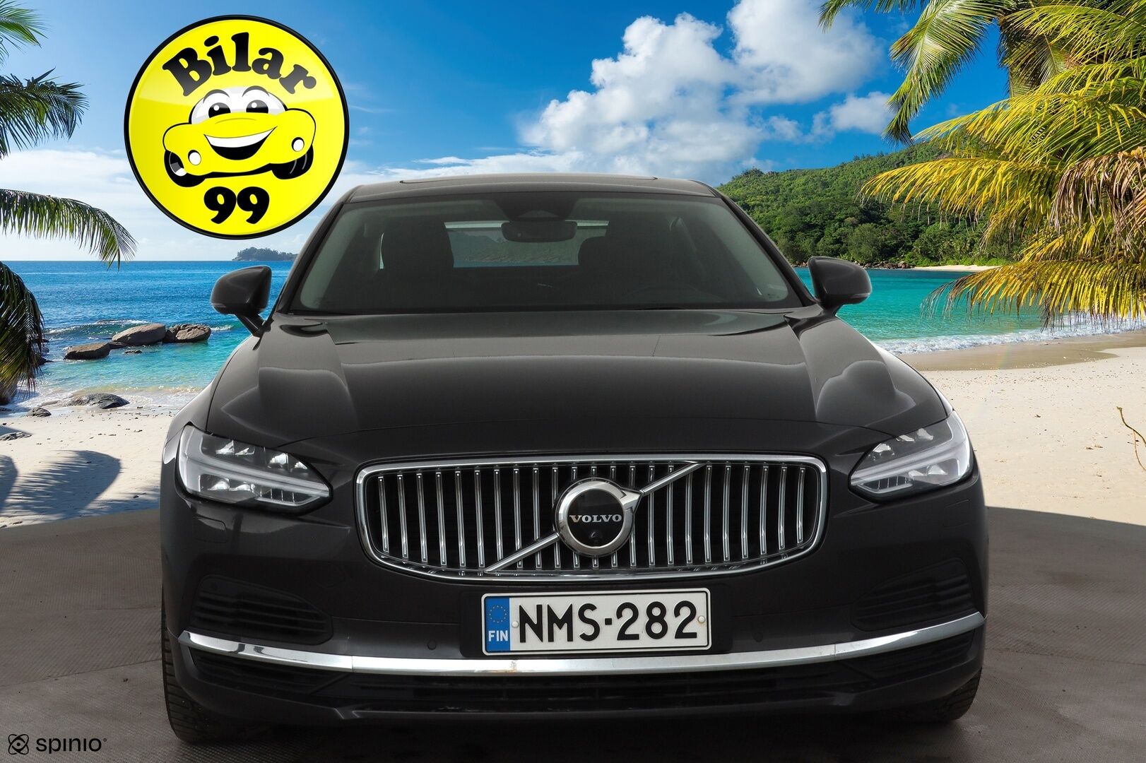 Volvo S90 2023 T8 AWD Long Range High Performance Ultimate Bright aut * ACC / HUD / 360° / Muistipenkit / H&K / Lasikattoluukku * - 1.Om Suomi-auto / Akku kuntotarkastettu / Kahdet renkaat aluvanteilla / Merkkihuollettu / Huippuvarusteet