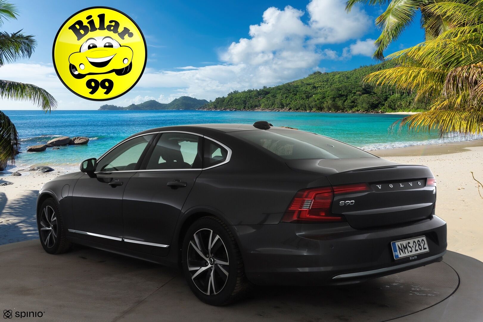 Volvo S90 2023 T8 AWD Long Range High Performance Ultimate Bright aut * ACC / HUD / 360° / Muistipenkit / H&K / Lasikattoluukku * - 1.Om Suomi-auto / Akku kuntotarkastettu / Kahdet renkaat aluvanteilla / Merkkihuollettu / Huippuvarusteet - HULLUT AVAJAISHULINAT KORKOTARJOUS 3,29 %