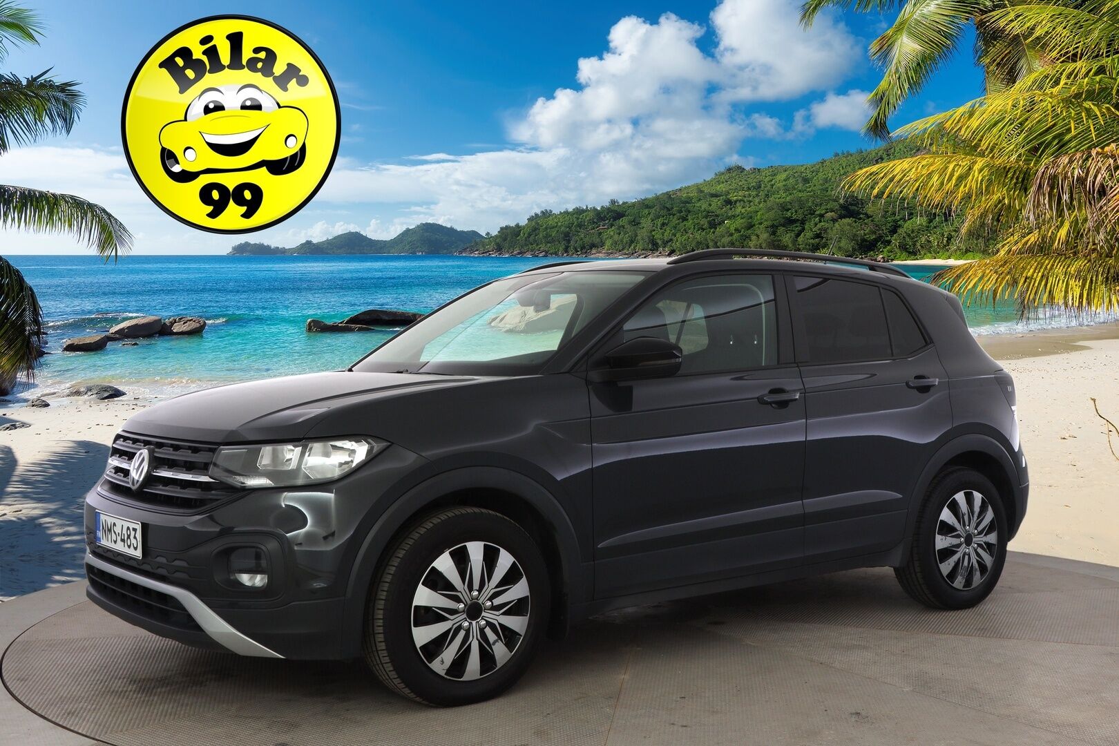 Volkswagen T-Cross 2020 1,0 Style TSI 70 kW ** ACC / BLIS / Kaistavahti / 2.om Suomi-auto / Lohko - Kahdet renkaat / Suomi-auto