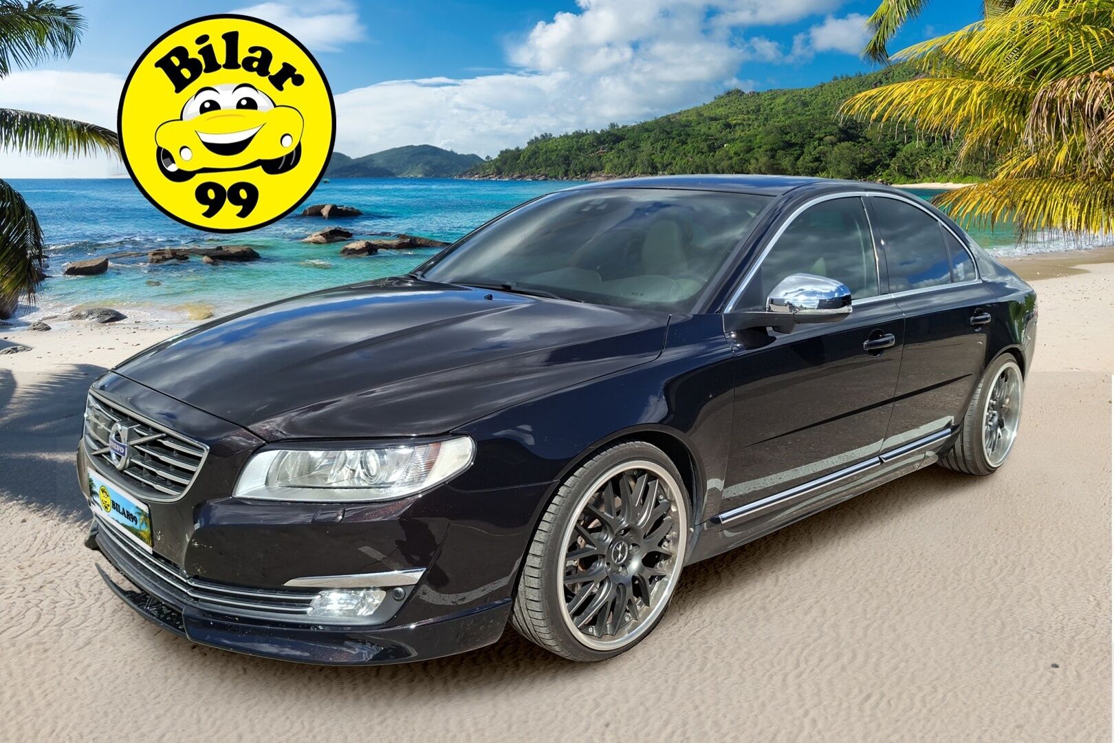 Volvo S80 2016 S80 Sedan (AA) 4ov 1969cm3 A - EI AD-blue / Air Lift / Nahka sisusta / Kattoluukku / Lippa vanteet / Lämmitettävä ratti / Irroitettava koukku