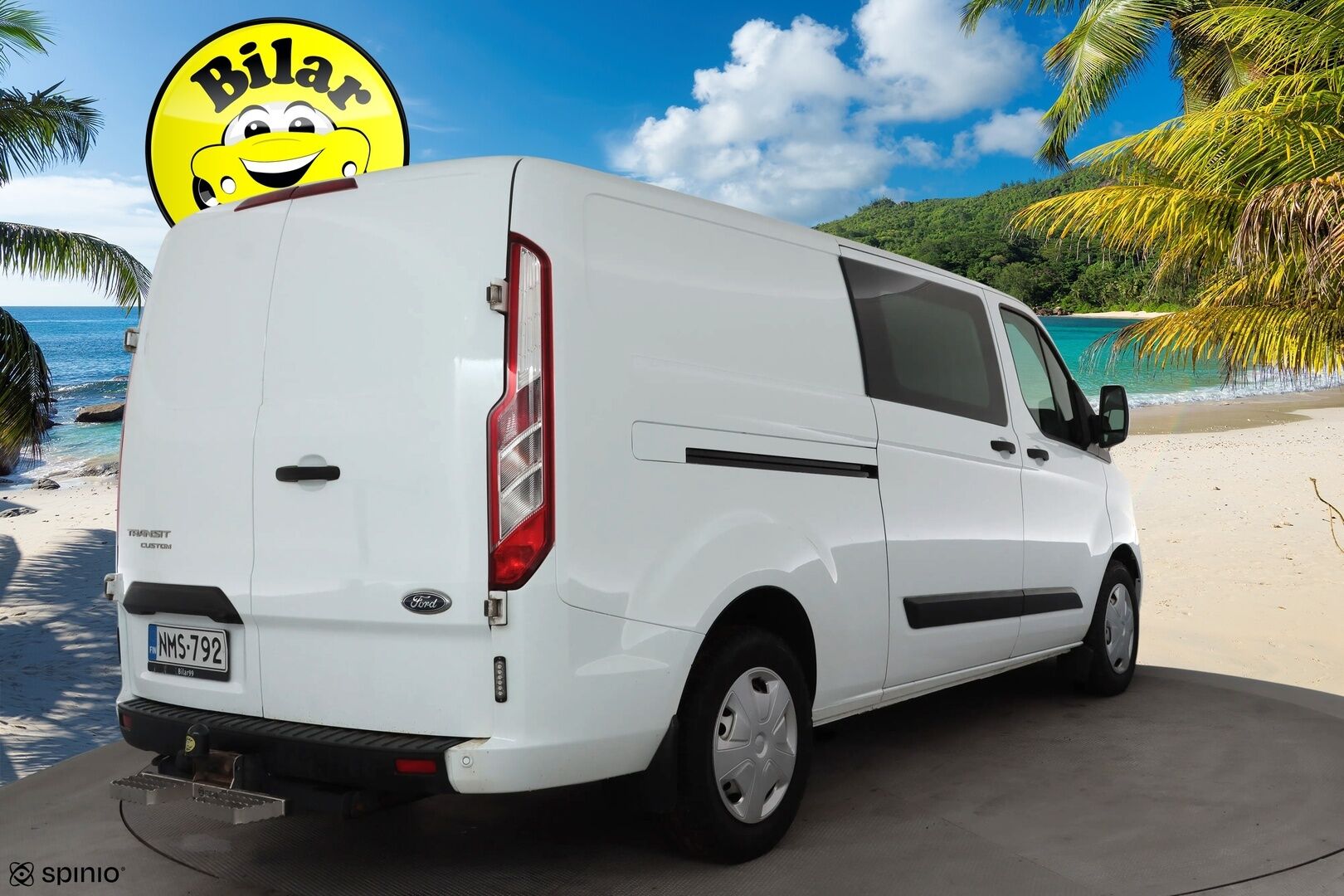 Ford Transit Custom 2023 320 2,0TDCi 130 hv A6 Etuveto Trend Van N1 L2H1 * Webasto / Koukku / Vakkari / P.Kamera / Kaistavahti / Apple&Android * - Lämmitettävä Tuulilasi / 1-om Suomi-auto / Kahdet renkaat / Merkkihuollot