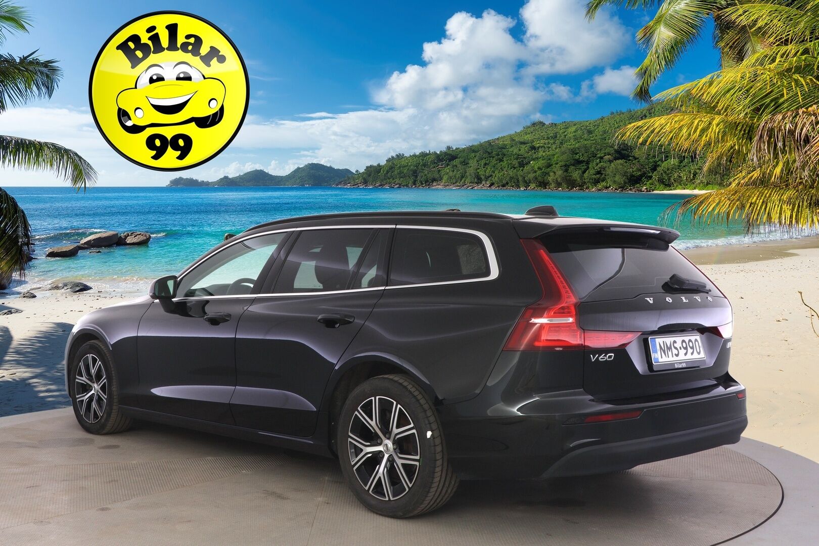 Volvo V60 2023 B4 MHEV Business Core DCT aut * ACC / Webasto / P.kamera / Full LED / KeylessGo / Facelift / Sähköluukku / BLIS * - 1.Om Suomi-auto / Kahdet renkaat aluvanteilla / Merkkihuollettu - HULLUT AVAJAISHULINAT KORKOTARJOUS 3,29 %