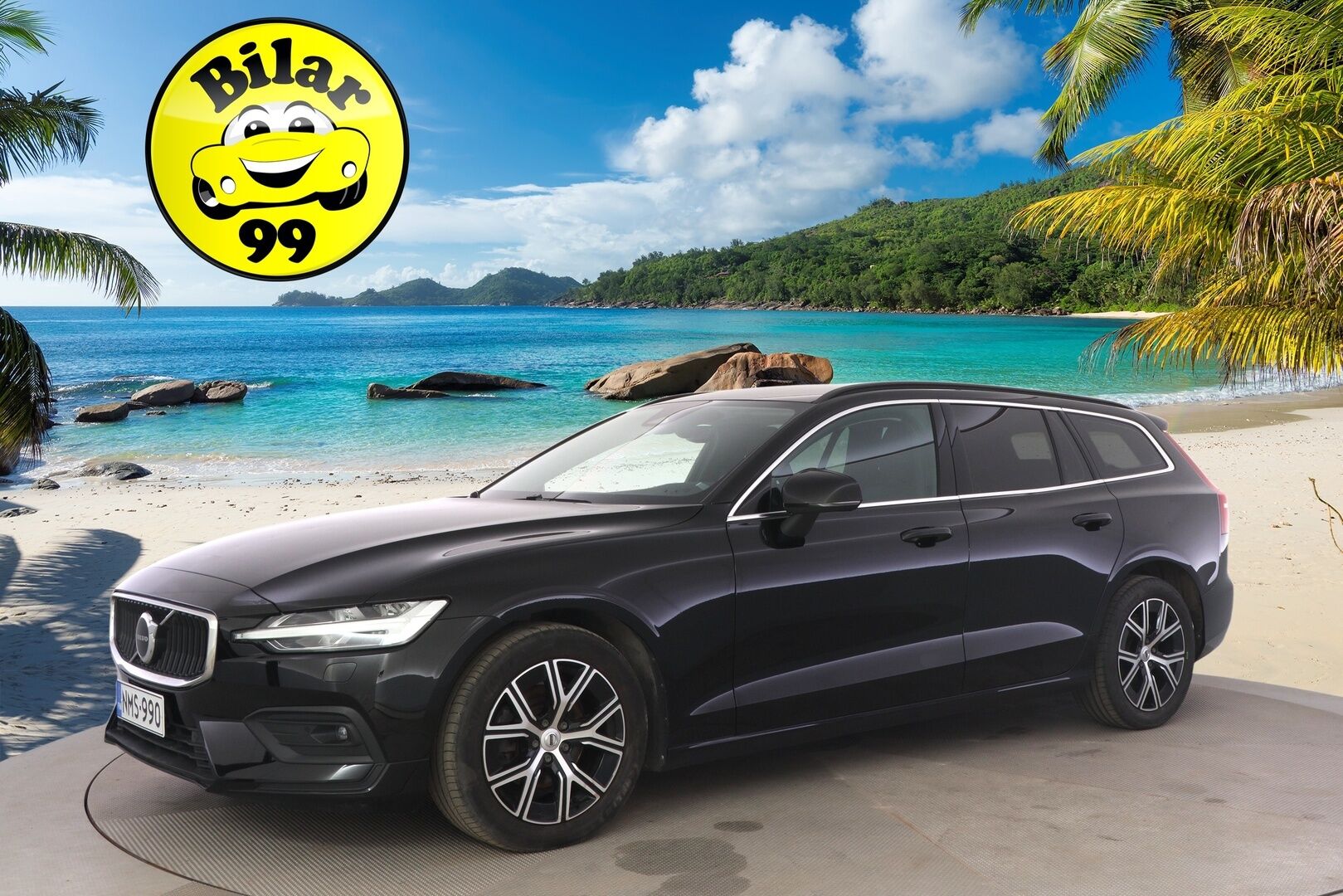 Volvo V60 2023 B4 MHEV Business Core DCT aut * ACC / Webasto / P.kamera / Full LED / KeylessGo / Facelift / Sähköluukku / BLIS * - 1.Om Suomi-auto / Kahdet renkaat aluvanteilla / Merkkihuollettu - HULLUT AVAJAISHULINAT KORKOTARJOUS 3,29 %