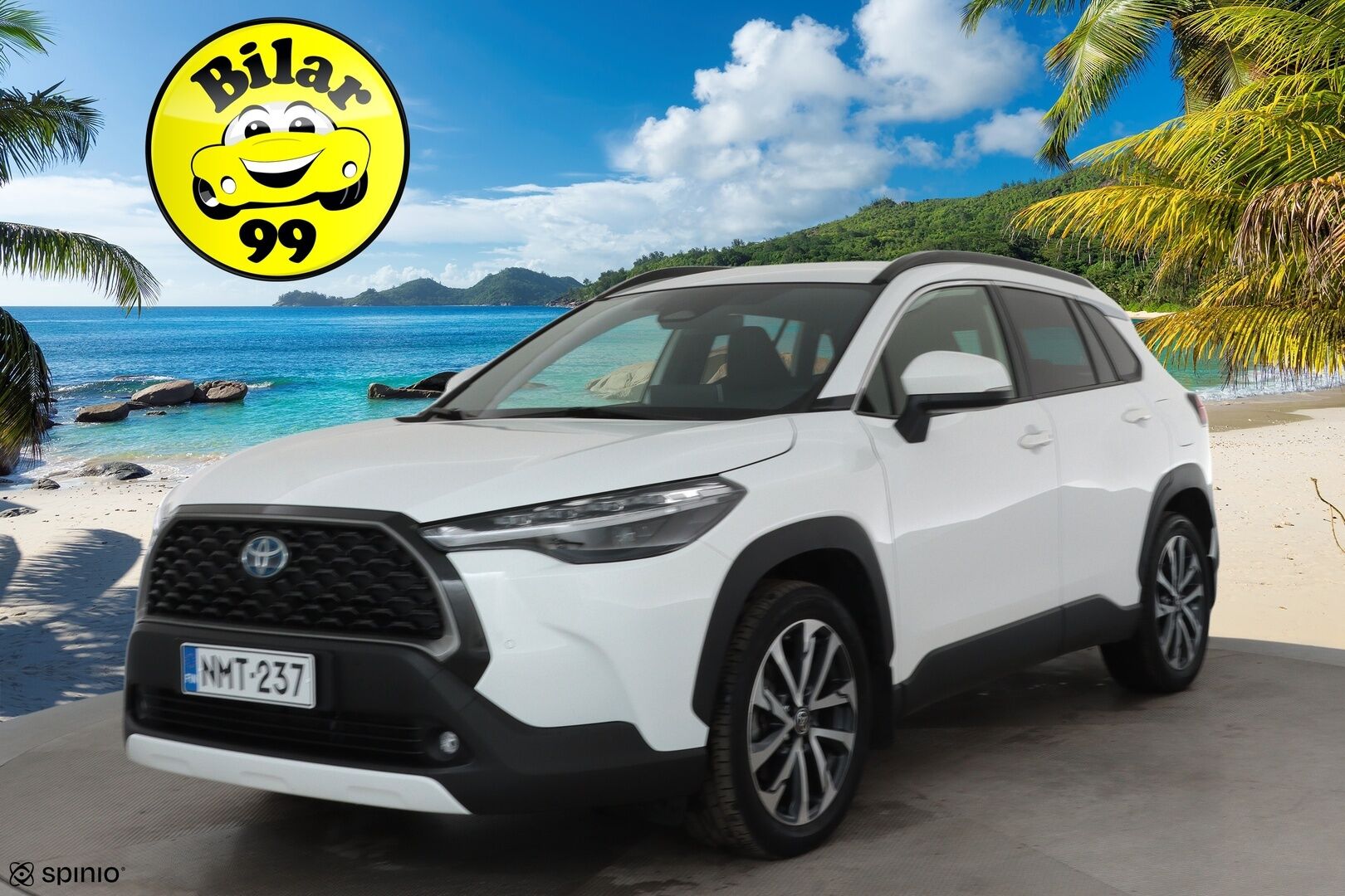 Toyota Corolla Cross 2022 2.0 Hybrid AWD-i Launch Edition **Adapt.Vakkari / LED-valot / P.kamera / Kaistavahti / Digimittaristo / KeylessGO** - 3,99 % KORKOTARJOUS TÄHÄN AUTOON - Merkkihuollettu Suomi-auto / Kahdet Renkaat