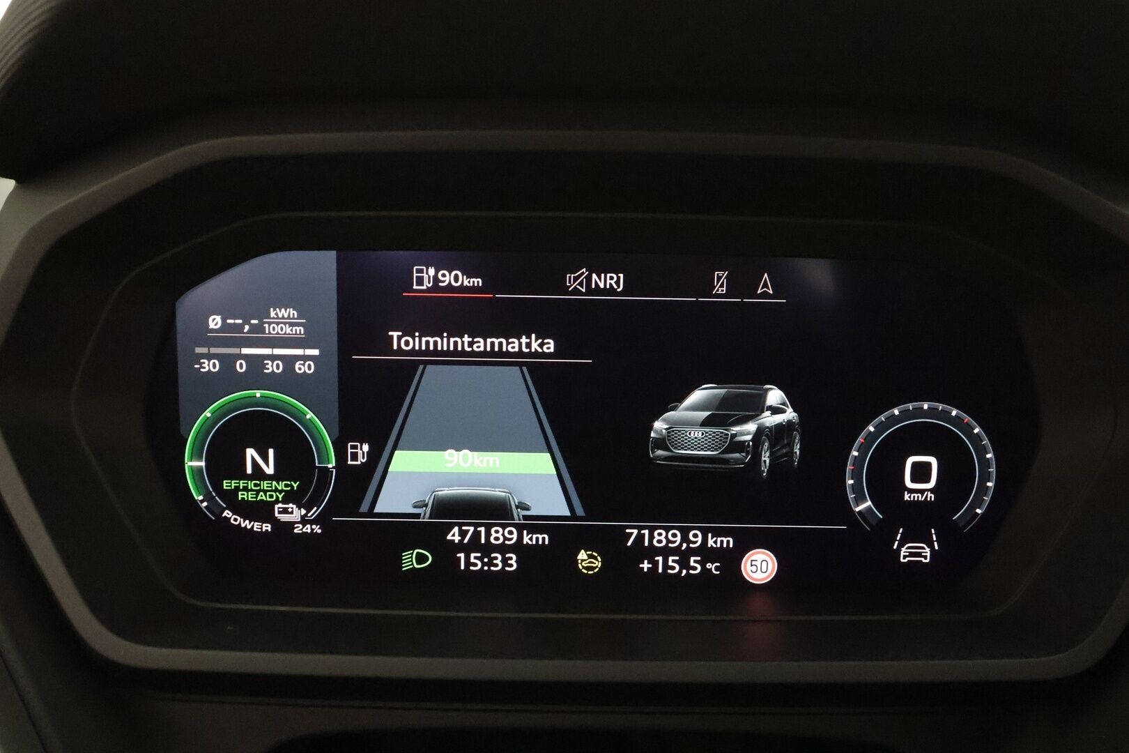 Audi Q4 e-tron 2023 40 e-tron * Sonos / ILP / ACC / Matrix-LED / P.Kamera / Sportpenkit / Navi / Kaistavahti / Keyless * - Suomi-auto / Akku kuntotarkastettu SoH 97,1% / Kahdet renkaat aluvanteilla / Merkkihuollot