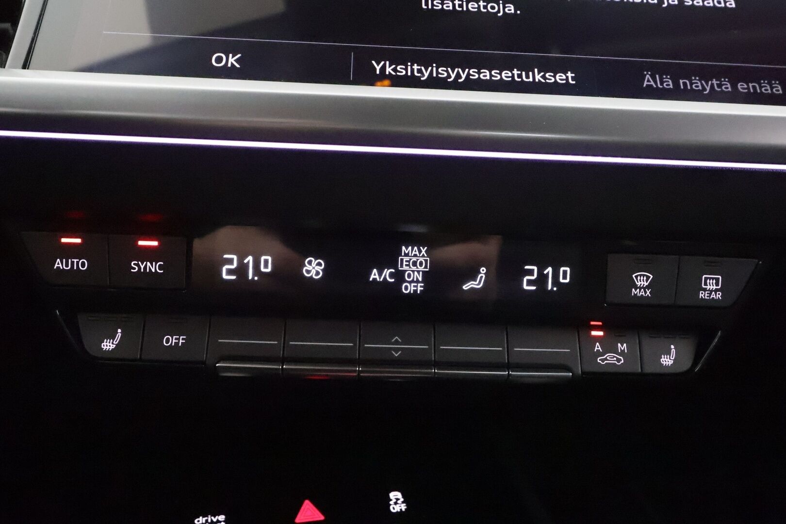 Audi Q4 e-tron 2023 40 e-tron * Sonos / ILP / ACC / Matrix-LED / P.Kamera / Sportpenkit / Navi / Kaistavahti / Keyless * - Suomi-auto / Akku kuntotarkastettu SoH 97,1% / Kahdet renkaat aluvanteilla / Merkkihuollot