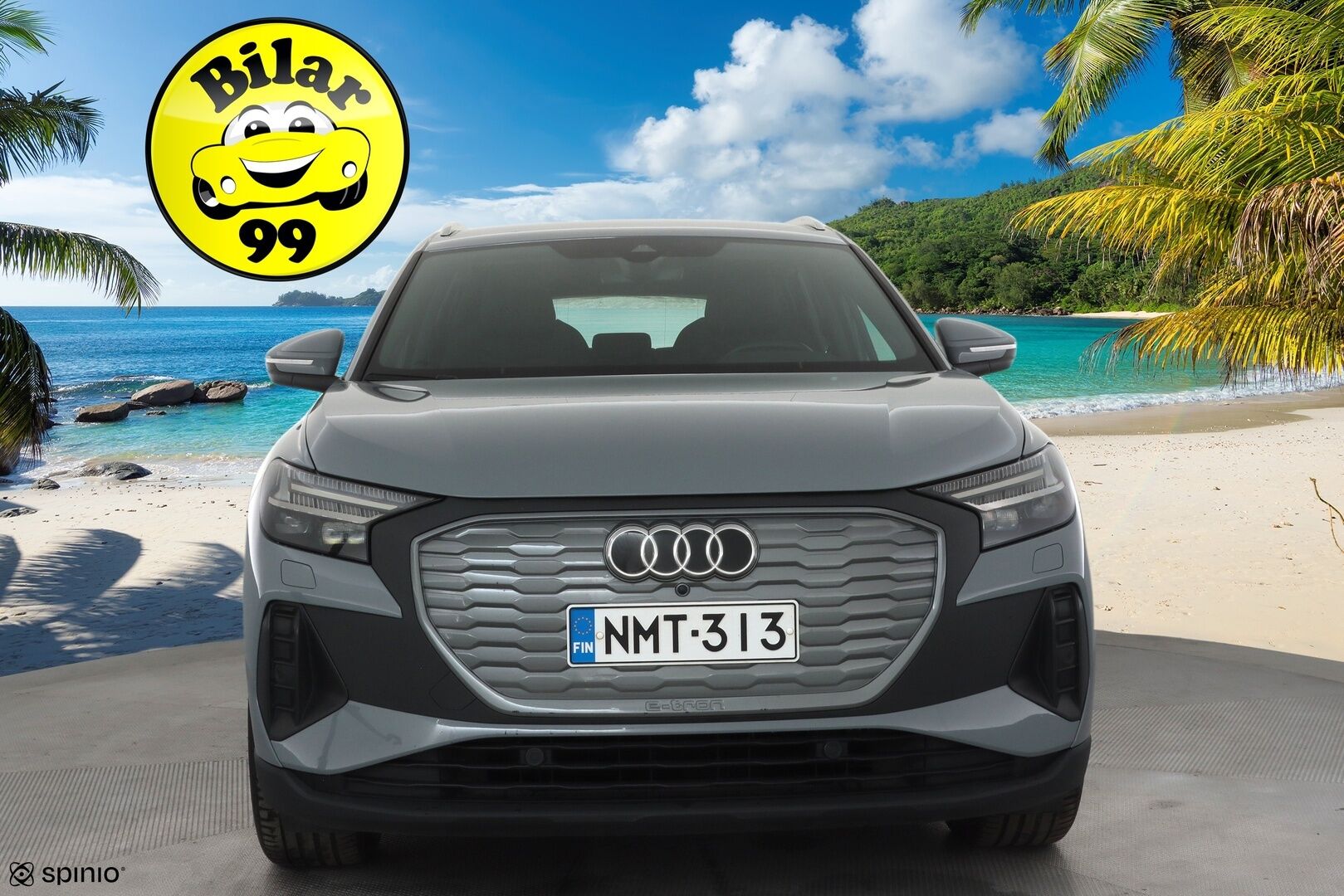 Audi Q4 e-tron 2023 40 e-tron * Sonos / ILP / ACC / Matrix-LED / P.Kamera / Sportpenkit / Navi / Kaistavahti / Keyless * - Suomi-auto / Akku kuntotarkastettu SoH 97,1% / Kahdet renkaat aluvanteilla / Merkkihuollot