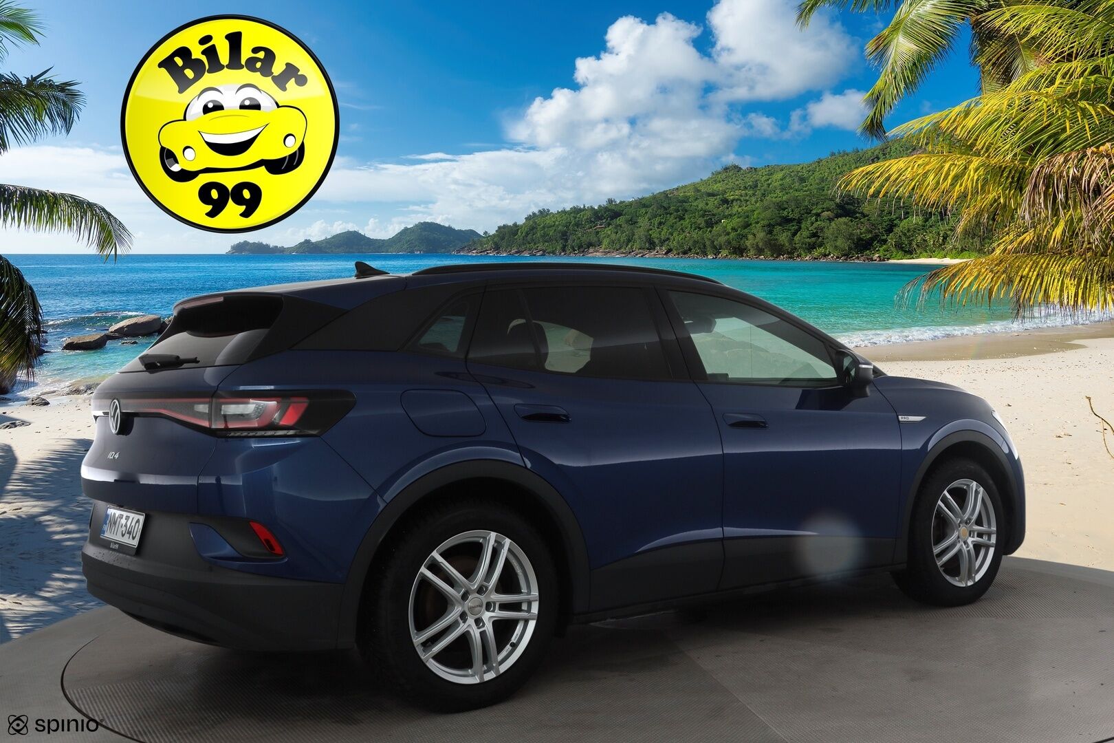 Volkswagen ID.4 2023 Pro Performance 150 kW, akku 77 kWh * ACC / ILP / P.kamera / Koukku / LED / Navi / KeylessGo * - Suomi-auto / Kahdet renkaat aluvanteilla / Merkkihuollettu