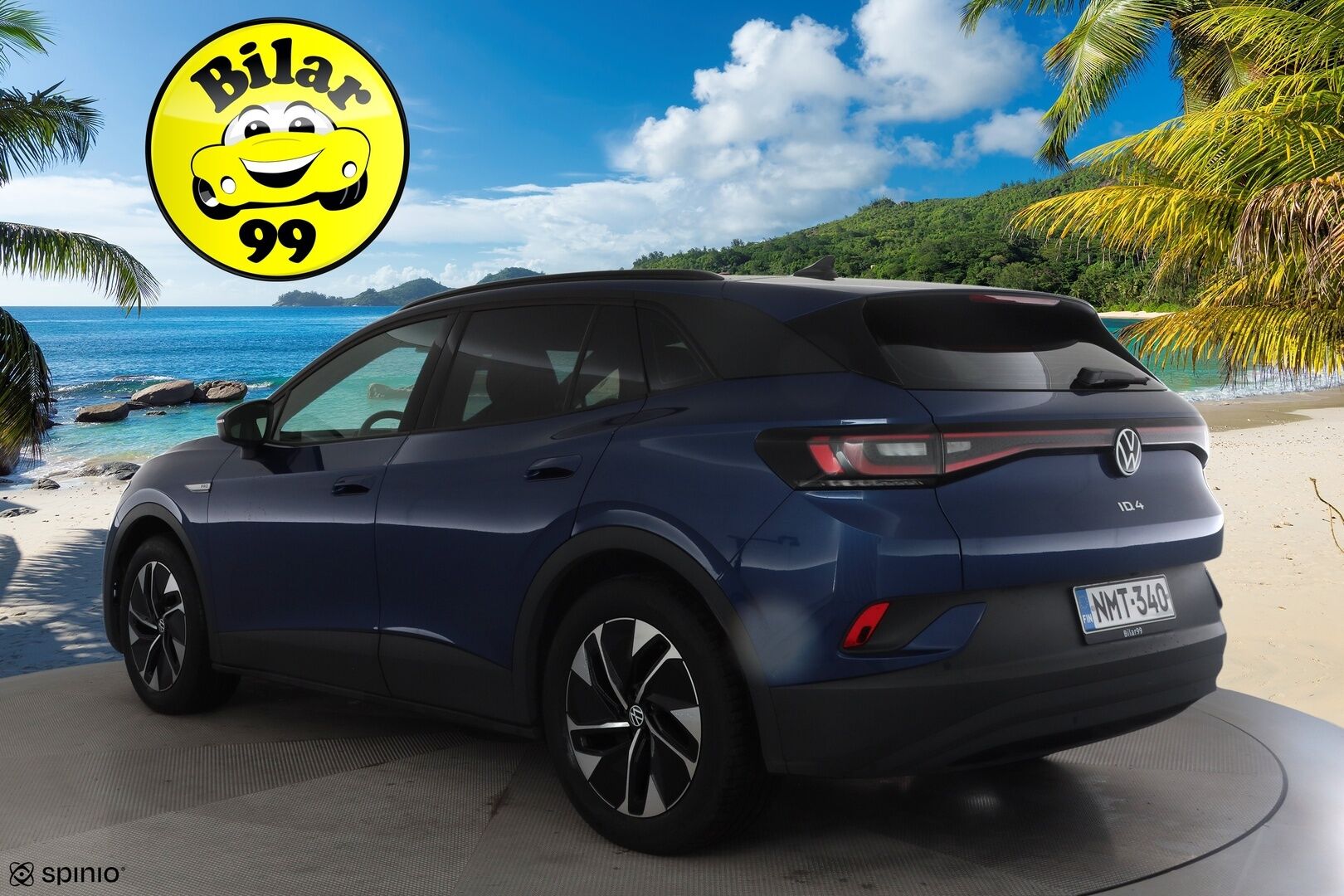 Volkswagen ID.4 2023 Pro Performance 150 kW, akku 77 kWh * ACC / ILP / P.kamera / Koukku / LED / Navi / KeylessGo * - Suomi-auto / Kahdet renkaat aluvanteilla / Merkkihuollettu