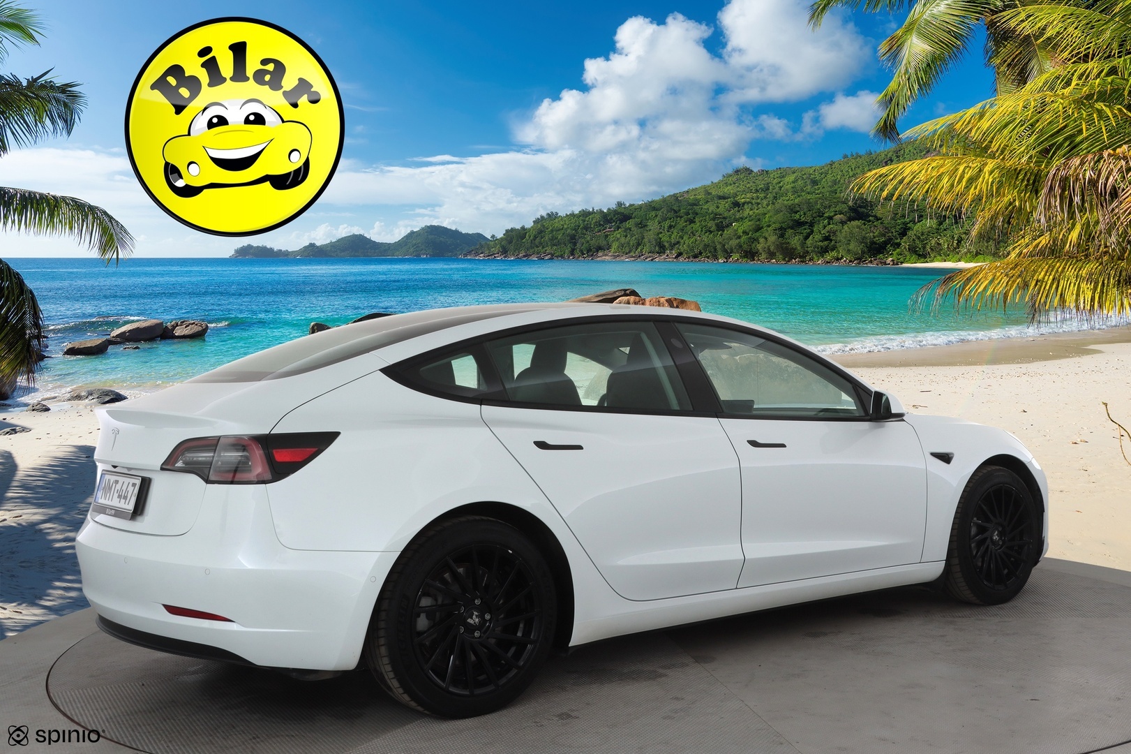 Tesla Model 3 2021 Standard Range Plus * Lasikatto / ILP / Matrix LED / P.Kamera / Ratinlämmitin / Self-Driving / Sähköluukku * - Kahdet renkaat aluvanteilla