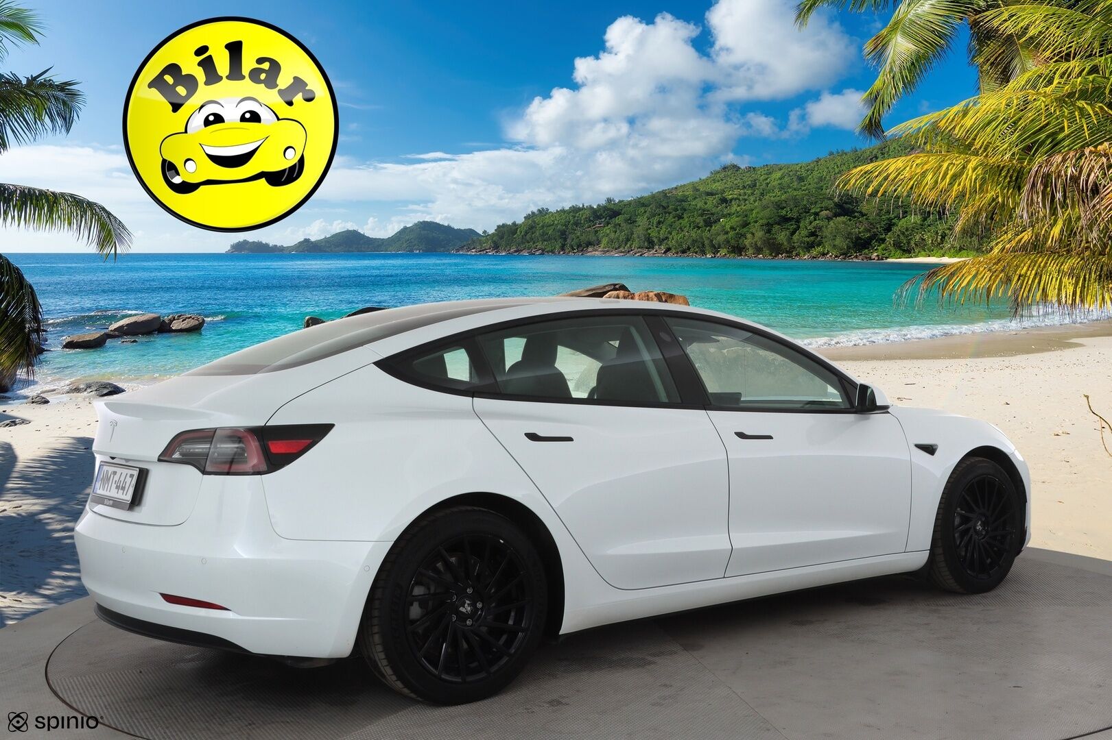 Tesla Model 3 2021 Standard Range Plus * Lasikatto / ILP / Matrix LED / P.Kamera / Ratinlämmitin / Self-Driving / Sähköluukku * - Kahdet renkaat aluvanteilla
