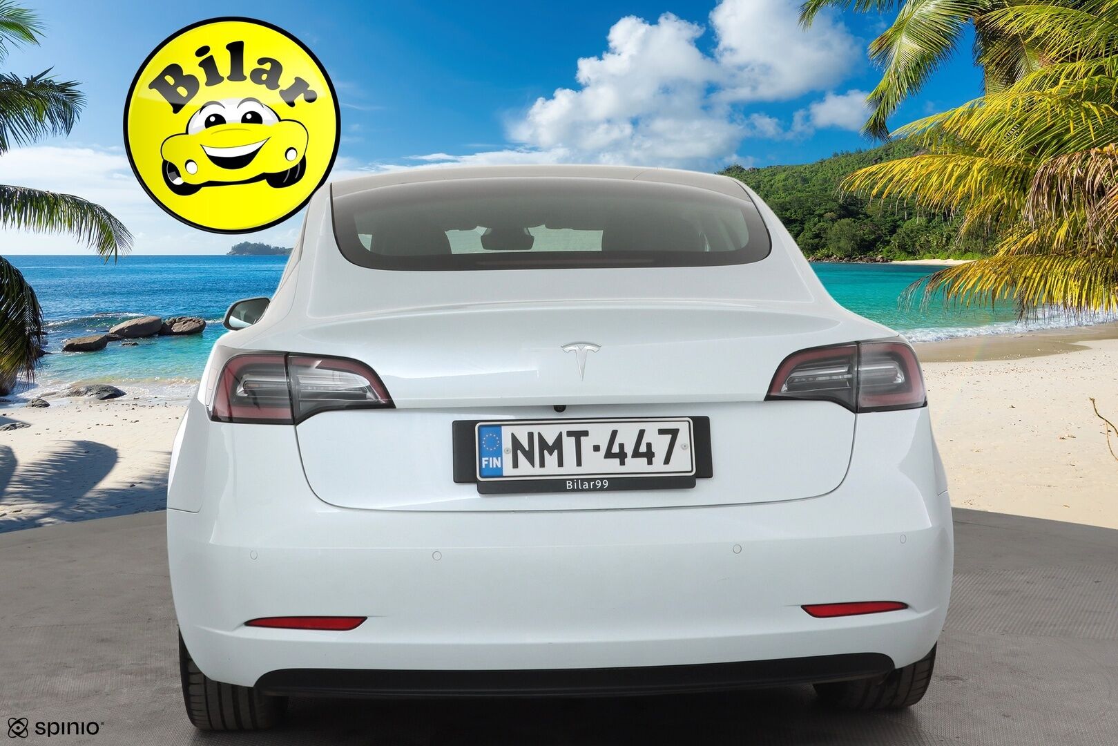 Tesla Model 3 2021 Standard Range Plus * Lasikatto / ILP / Matrix LED / P.Kamera / Ratinlämmitin / Self-Driving / Sähköluukku * - Kahdet renkaat aluvanteilla