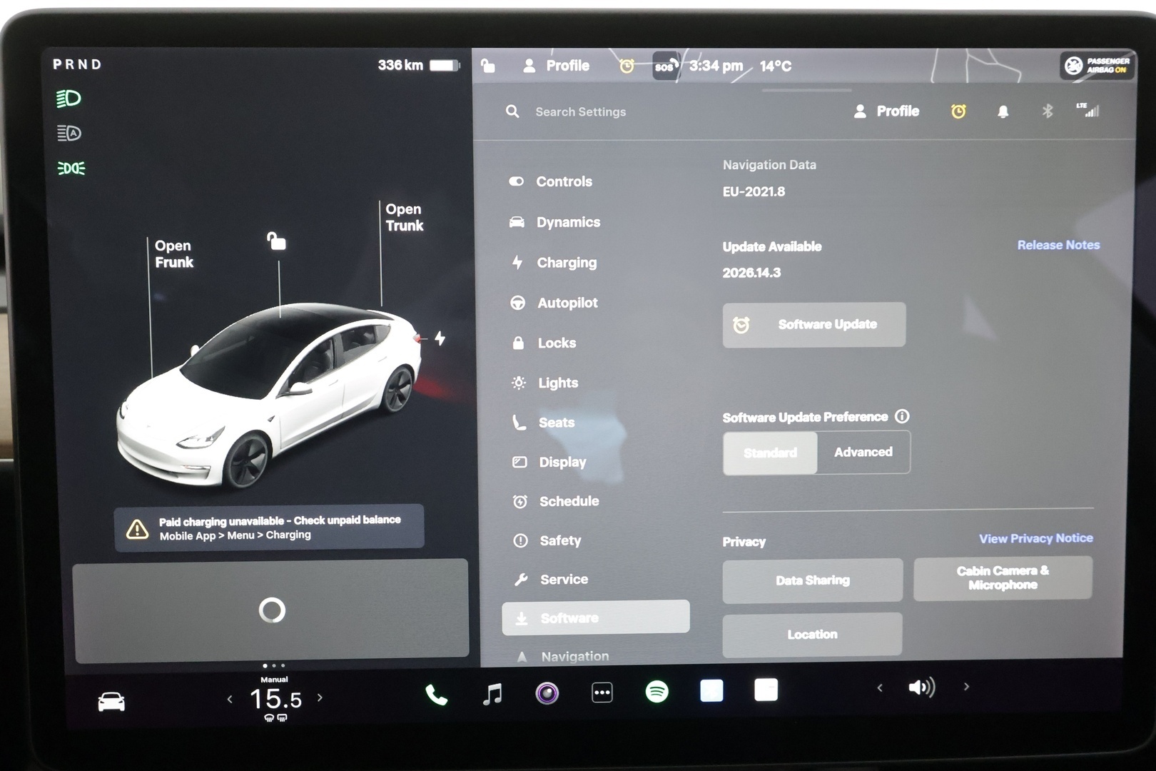 Tesla Model 3 2021 Standard Range Plus * Lasikatto / ILP / Matrix LED / P.Kamera / Ratinlämmitin / Self-Driving / Sähköluukku * - Kahdet renkaat aluvanteilla