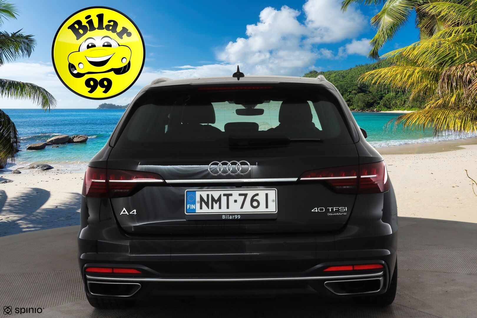 Audi A4 2023 Avant Progress Plus 40 TFSI 150 kW MHEV quattro S tronic * ACC / Matrix LED / P.kamera / Webasto / Koukku * - KeylessGo / Digimittaristo / Sporttipenkit / 1.Om Suomi-auto / Kahdet renkaat aluvanteilla / Merkkihuollettu