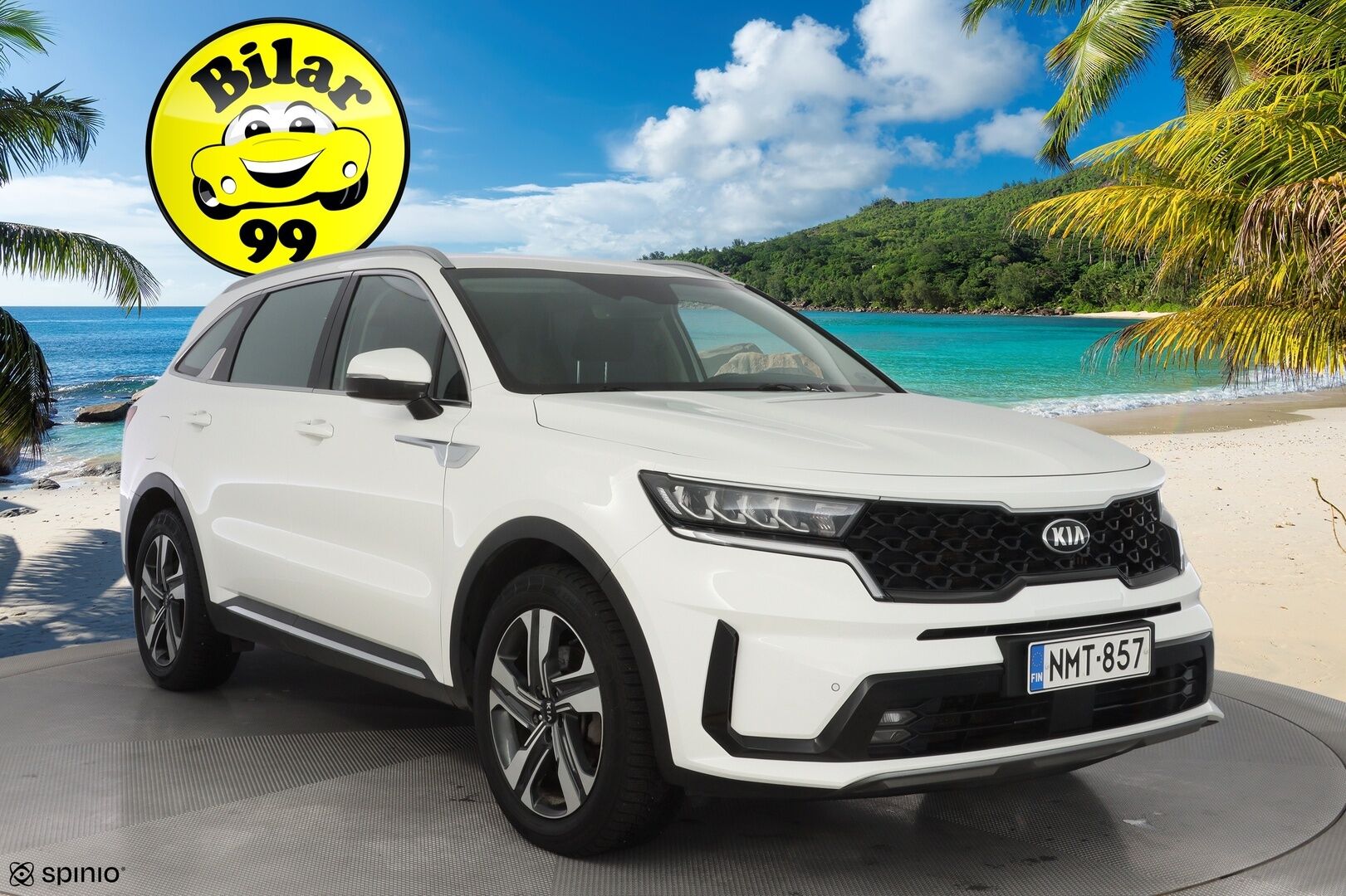 Kia SORENTO 2021 1.6 T-GDI Plug-in Hybrid AWD Business AT 7P *ACC / Peruutuskamera / Lane Assist / App Connect * - SoH 97.4% / Merkkihuollettu / Viimeisin huolto 109tkm - HULLUT BLACKWEEK JATKOT - KORKOTARJOUS 2,49%