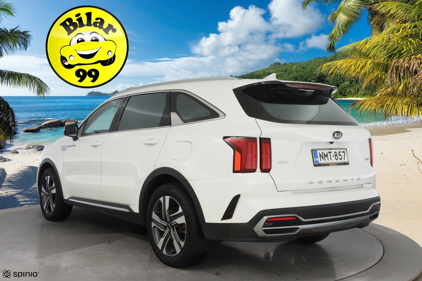 Kia SORENTO 2021 1.6 T-GDI Plug-in Hybrid AWD Business AT 7P *ACC / Peruutuskamera / Lane Assist / App Connect * - SoH 97.4% / Merkkihuollettu / Viimeisin huolto 109tkm - HULLUT BLACKWEEK JATKOT - KORKOTARJOUS 2,49%