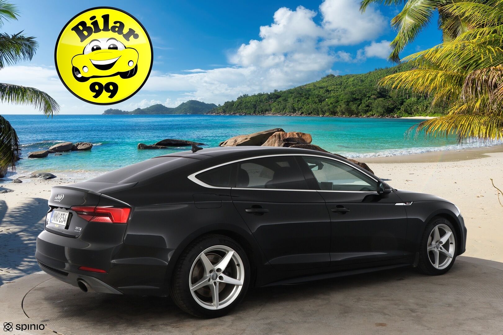 Audi A5 2017 Sportback Business Sport 2,0 TFSI 185 kW quattro S tronic S-Line - Adapt.Vakkari / P.Kamera / Nahkapenkit / Digimittaristo / Keyless / Navi / Upea!