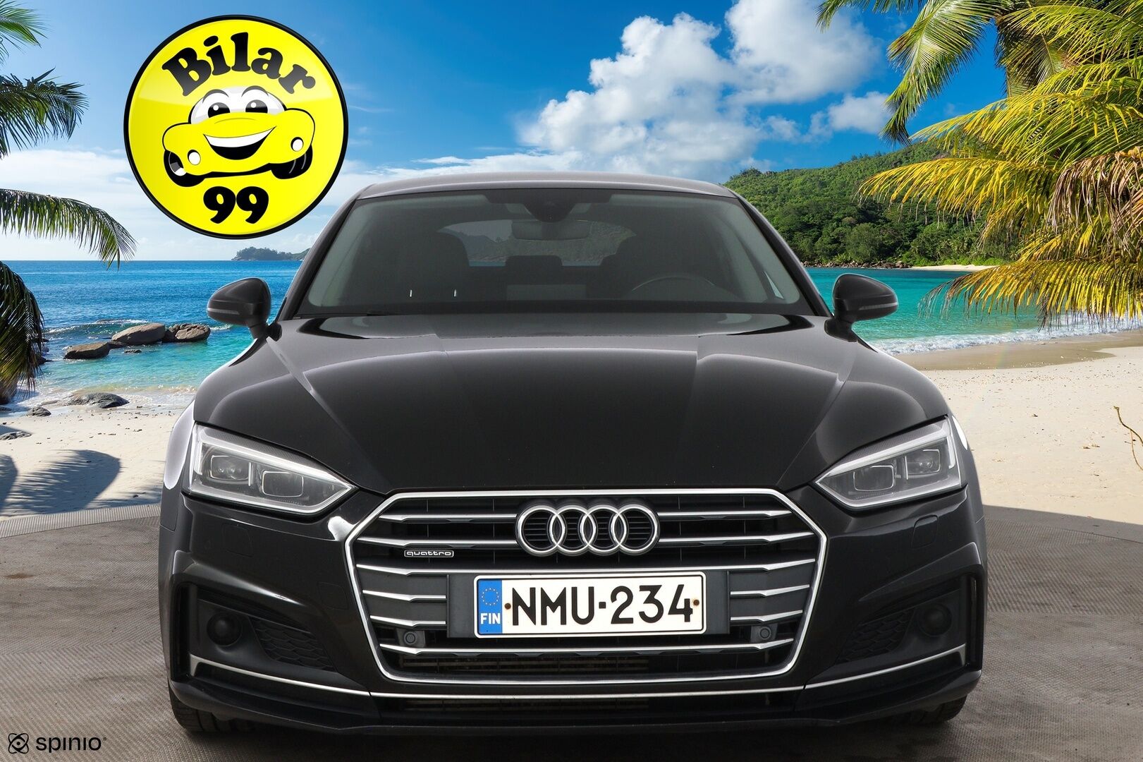 Audi A5 2017 Sportback Business Sport 2,0 TFSI 185 kW quattro S tronic S-Line - Adapt.Vakkari / P.Kamera / Nahkapenkit / Digimittaristo / Keyless / Navi / Upea!