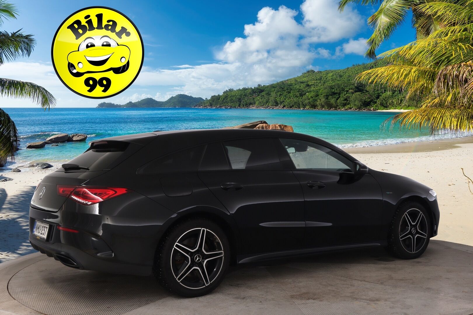 MERCEDES-BENZ CLA 2021 250 e A Shooting Brake EQ Power AMG *Burmester / Widescreen / Panorama / Koukku / Multibeam / Kamera* - Mercedes Me / 2x renkaat ja vanteet / Ambient / Nahka-Alcantara / Hakkapeliitta 10 Nastat