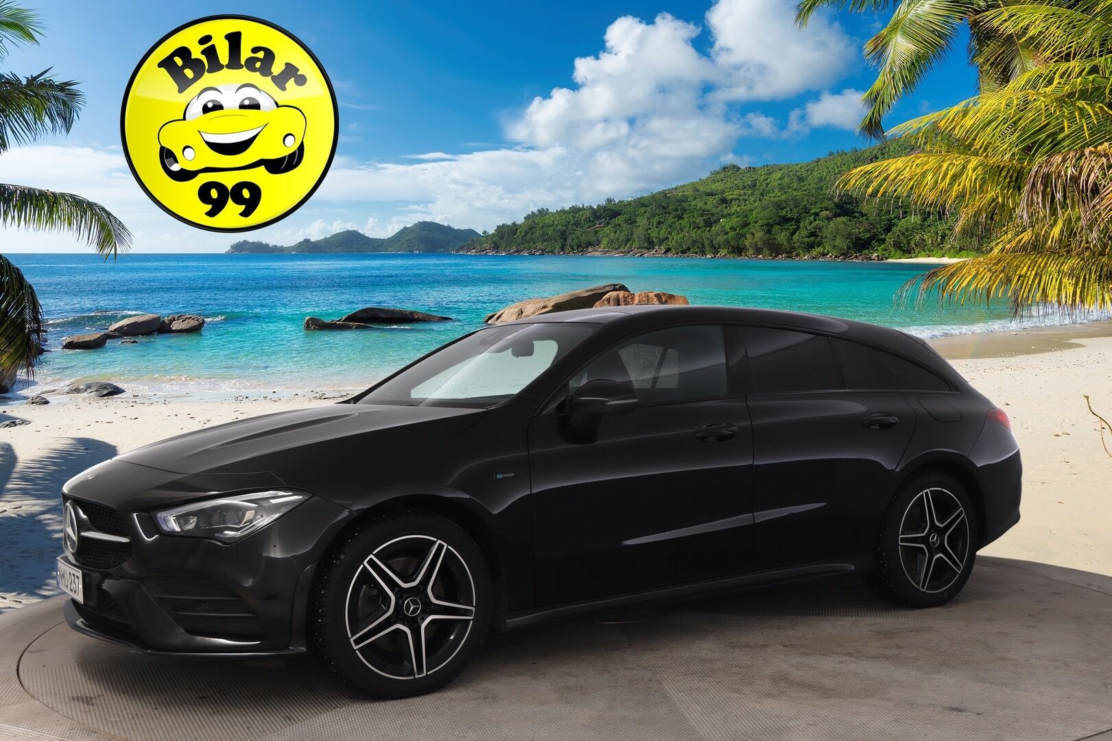 MERCEDES-BENZ CLA 2021 250 e A Shooting Brake EQ Power AMG *Burmester / Widescreen / Panorama / Koukku / Multibeam / Kamera* - Mercedes Me / 2x renkaat ja vanteet / Ambient / Nahka-Alcantara 