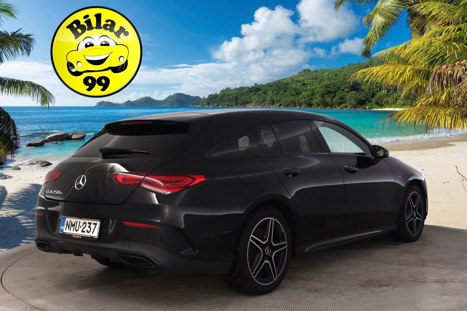 MERCEDES-BENZ CLA 2021 250 e A Shooting Brake EQ Power AMG *Burmester / Widescreen / Panorama / Koukku / Multibeam / Kamera* - Mercedes Me / 2x renkaat ja vanteet / Ambient / Nahka-Alcantara / Hakkapeliitta 10 Nastat