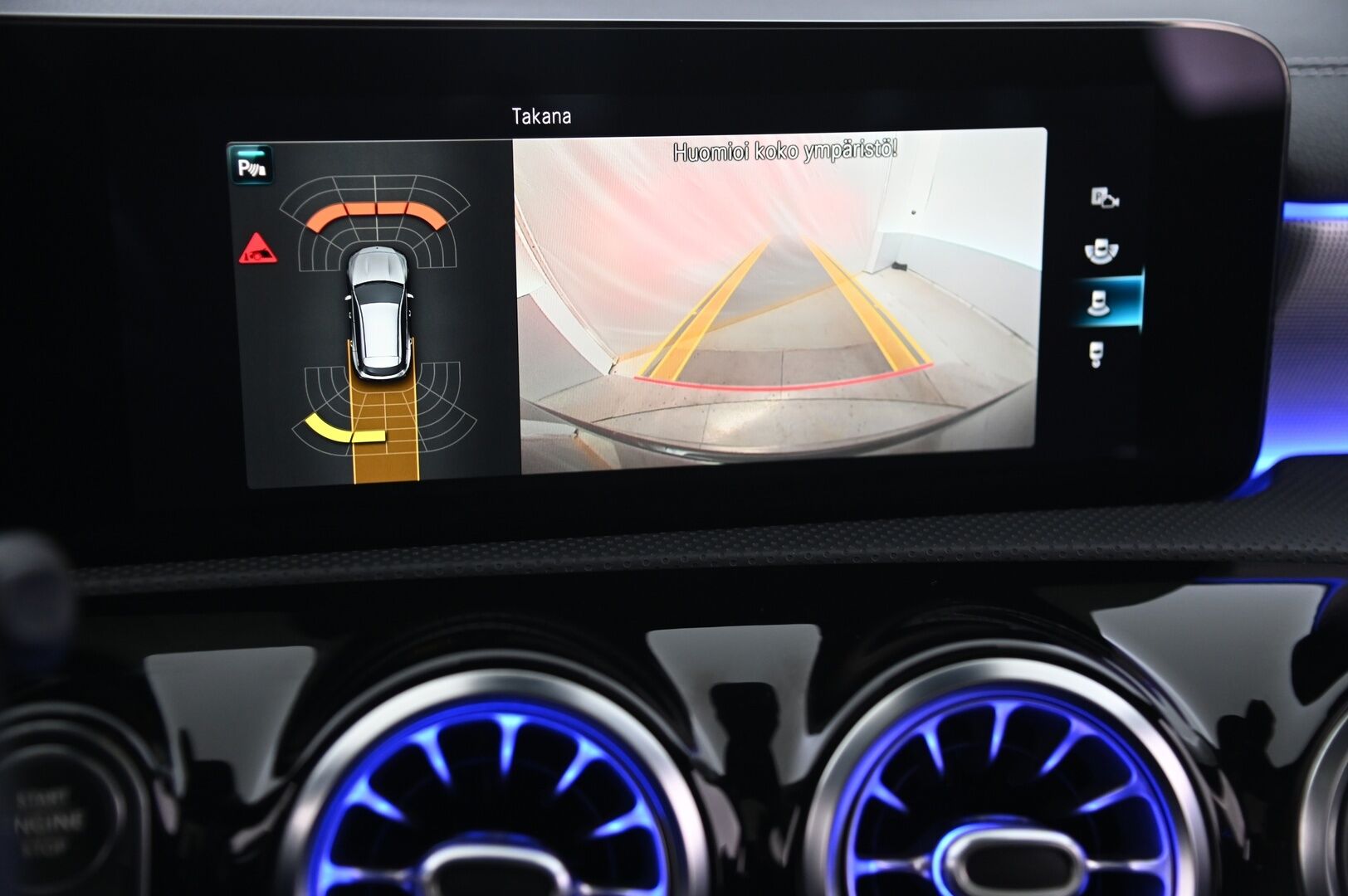 MERCEDES-BENZ CLA 2021 250 e A Shooting Brake EQ Power AMG *Burmester / Widescreen / Panorama / Koukku / Multibeam / Kamera* - Mercedes Me / 2x renkaat ja vanteet / Ambient / Nahka-Alcantara / Hakkapeliitta 10 Nastat