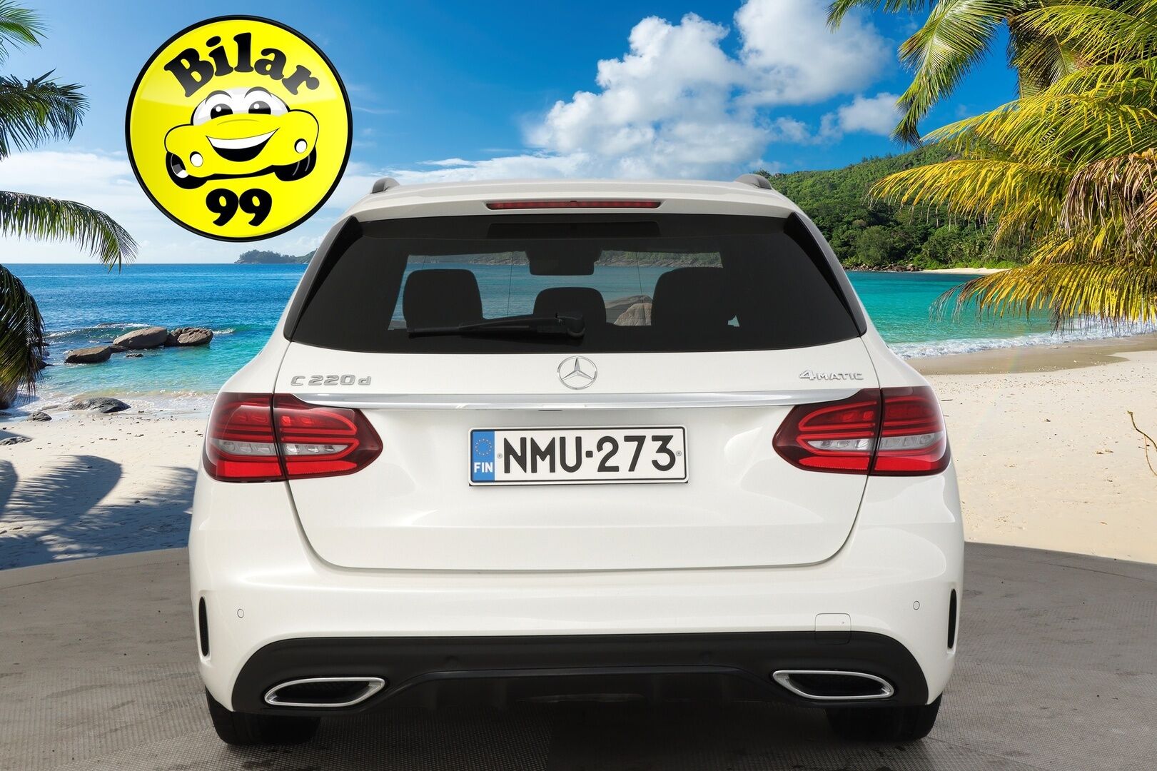 Mercedes-Benz C 2019 C 220 d 4MATIC Amg *Panorama / Distronic / Burmester / 360-kamera / Webasto / HUD / Muistinahat* - 3,99 % KORKOTARJOUS TÄHÄN AUTOON - *Todella kovilla varusteilla! / 2x Vanteet ja renkaat / Hyvä huoltohistoria!