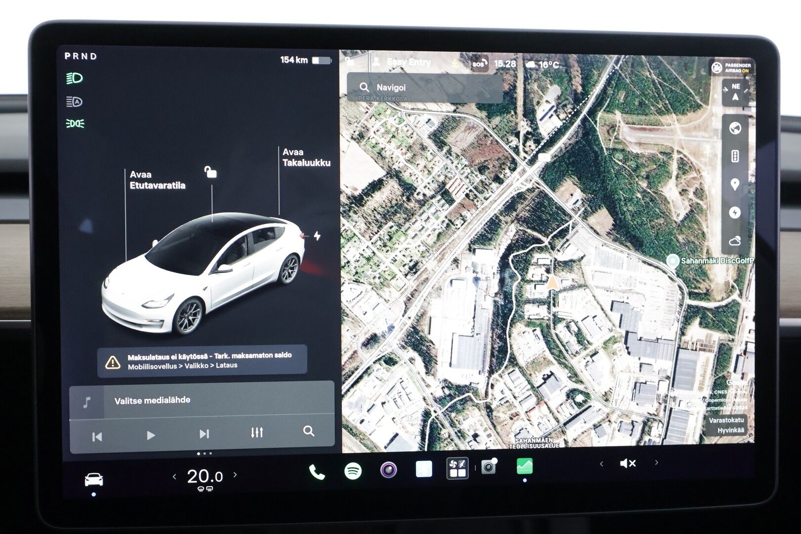 Tesla Model 3 2021 Standard Range Plus - | ACC | Refresh | ILP | Matrix | Lasikatto | Sähkönahat | Muistipenkki | P.kamera ja tutkat | Autosteer | Lämm. ratti | 2x renkaat aluineen | 