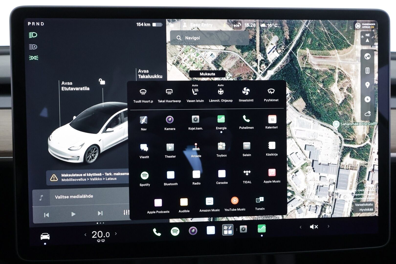 Tesla Model 3 2021 Standard Range Plus - | ACC | Refresh | ILP | Matrix | Lasikatto | Sähkönahat | Muistipenkki | P.kamera ja tutkat | Autosteer | Lämm. ratti | 2x renkaat aluineen | 