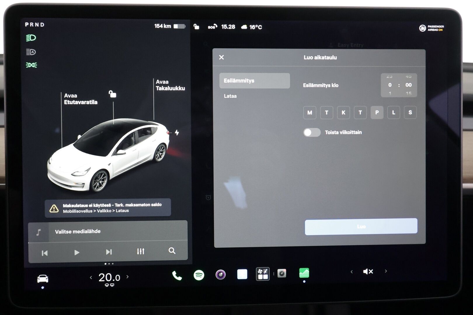 Tesla Model 3 2021 Standard Range Plus - | ACC | Refresh | ILP | Matrix | Lasikatto | Sähkönahat | Muistipenkki | P.kamera ja tutkat | Autosteer | Lämm. ratti | 2x renkaat aluineen | 