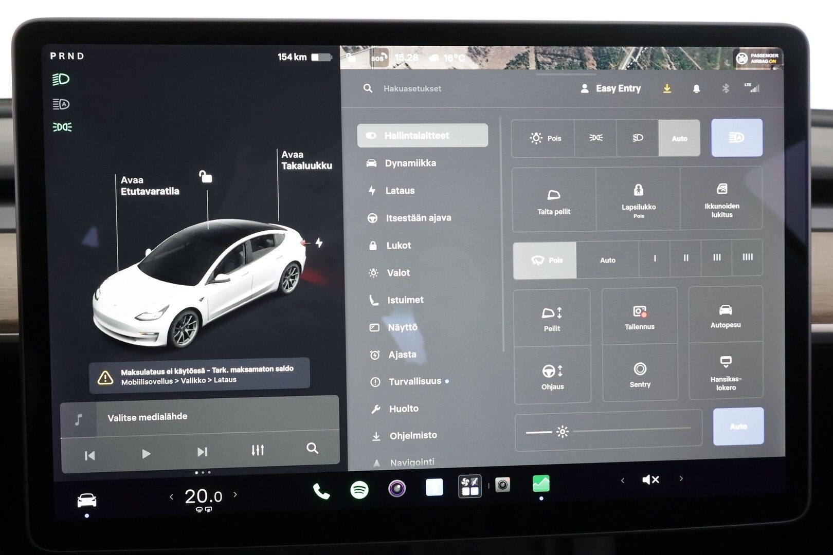 Tesla Model 3 2021 Standard Range Plus - | ACC | Refresh | ILP | Matrix | Lasikatto | Sähkönahat | Muistipenkki | P.kamera ja tutkat | Autosteer | Lämm. ratti | 2x renkaat aluineen | 