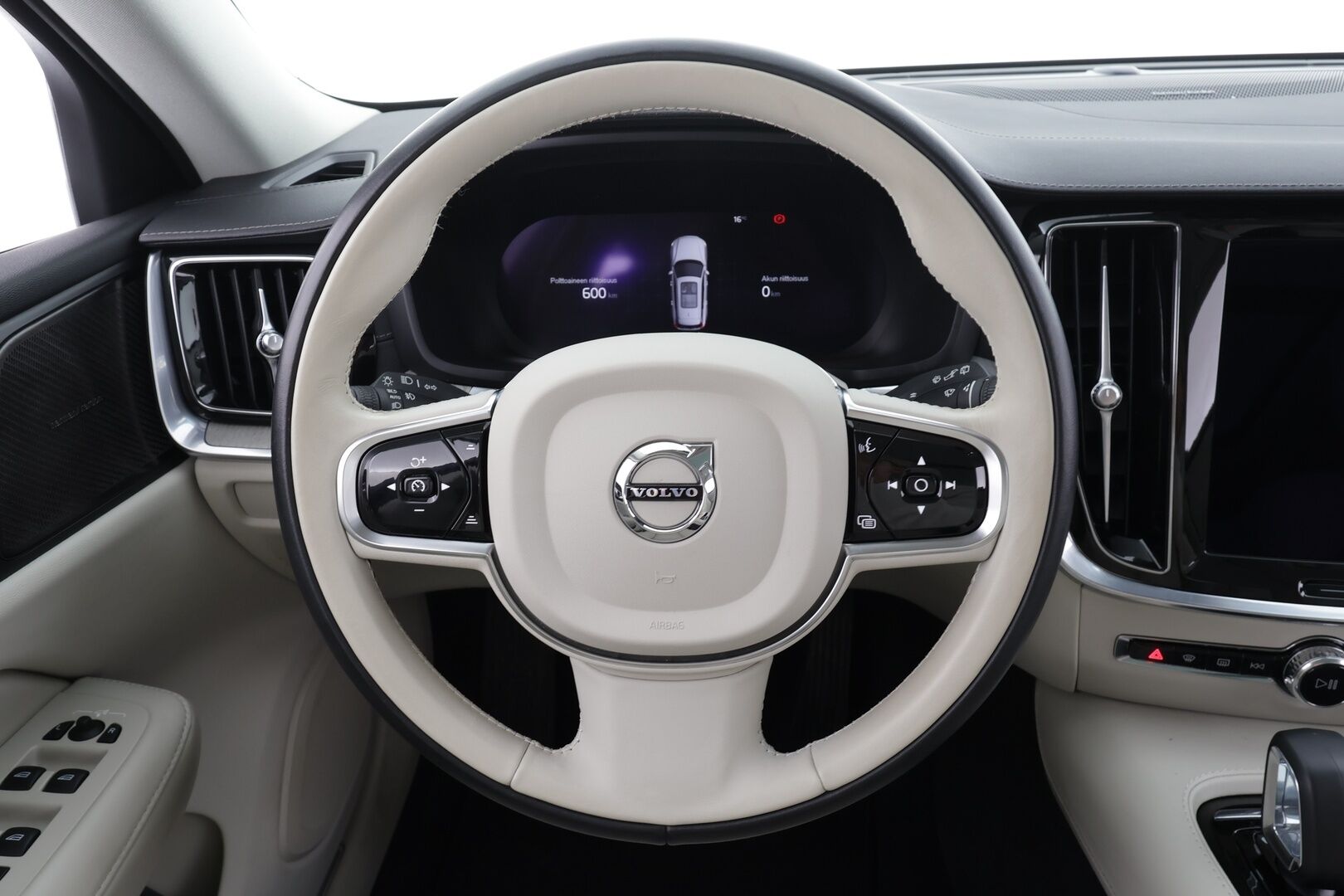 Volvo V60 2023 T8 AWD Long Range High Performance Ultimate Dark aut * ACC / HUD / 360° / H&K / Full LED / Muistipenkit / Panorama * - Koukku / Facelift / Vaaleat nahat / BLIS / Akku kuntotarkastettu SOH 97% / Merkkihuollettu / Huippuvarusteet