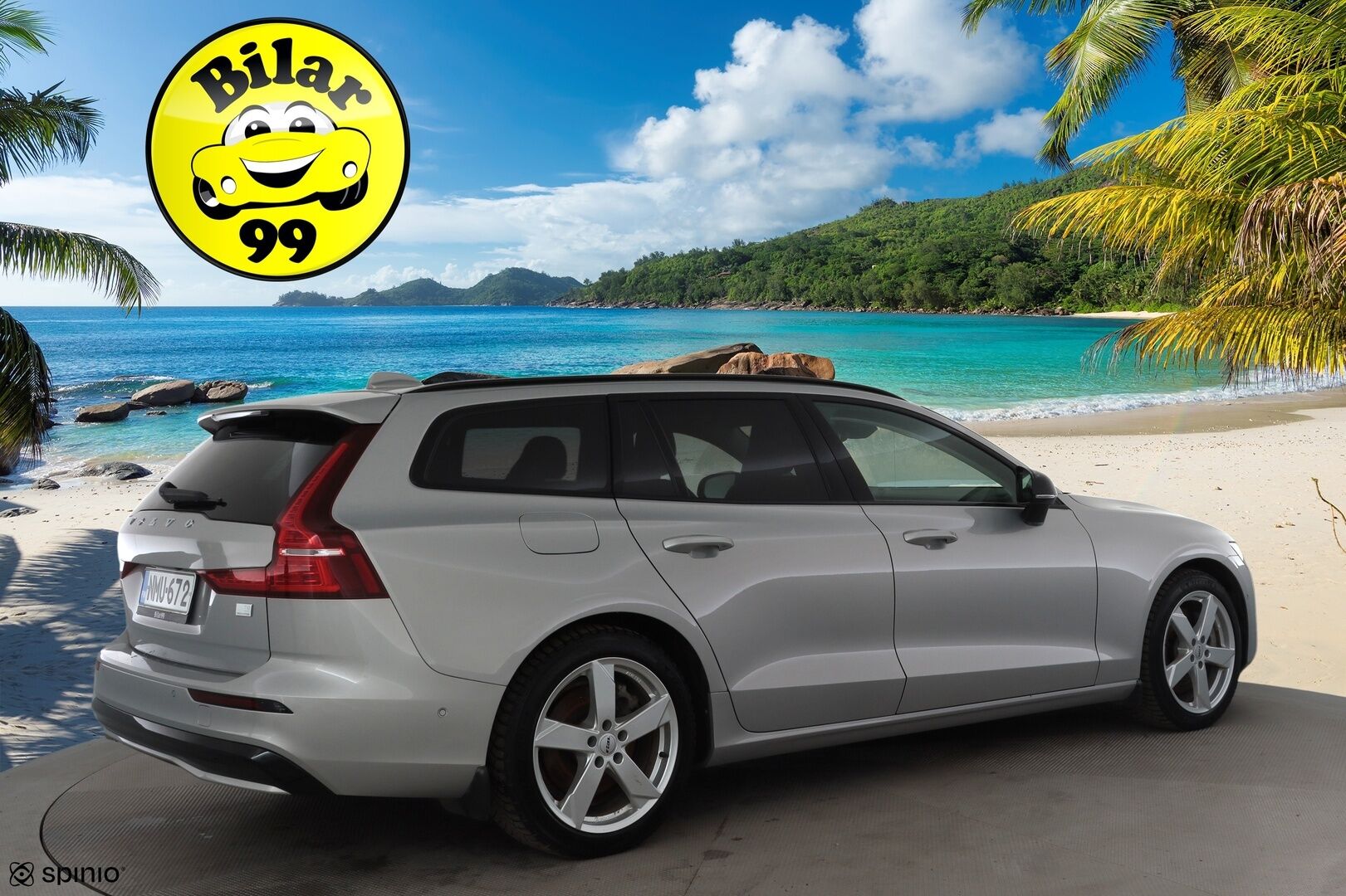 Volvo V60 2023 T8 AWD Long Range High Performance Ultimate Dark aut * ACC / HUD / 360° / H&K / Full LED / Muistipenkit / Panorama * - Koukku / Facelift / Vaaleat nahat / BLIS / Akku kuntotarkastettu SOH 97% / Merkkihuollettu / Huippuvarusteet - HULLU BLACKWEEK KORKOTARJOUS 2,49%