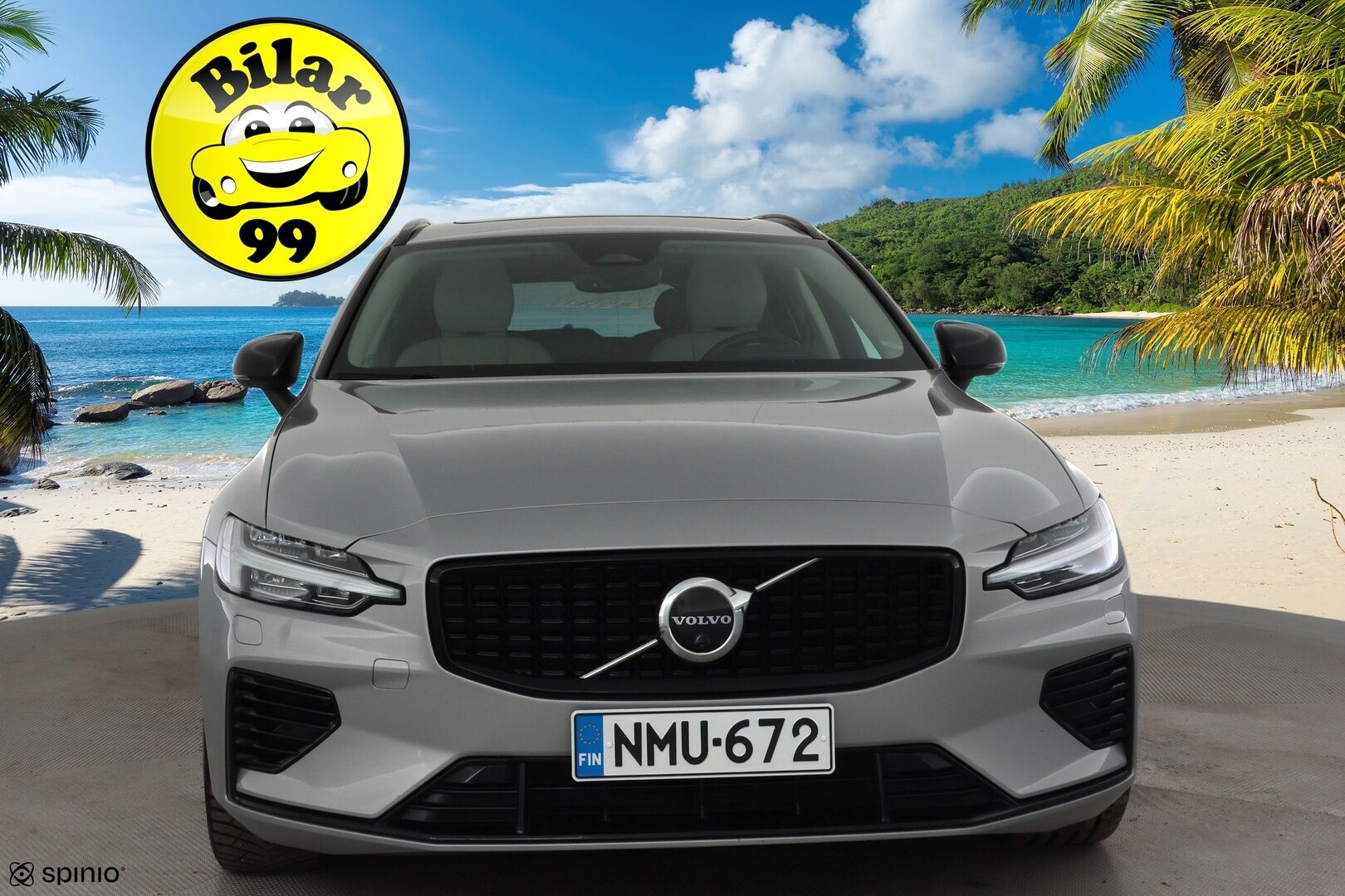 Volvo V60 2023 T8 AWD Long Range High Performance Ultimate Dark aut * ACC / HUD / 360° / H&K / Full LED / Muistipenkit / Panorama * - Koukku / Facelift / Vaaleat nahat / BLIS / Akku kuntotarkastettu SOH 97% / Merkkihuollettu / Huippuvarusteet - HULLU BLACKWEEK KORKOTARJOUS 2,49%