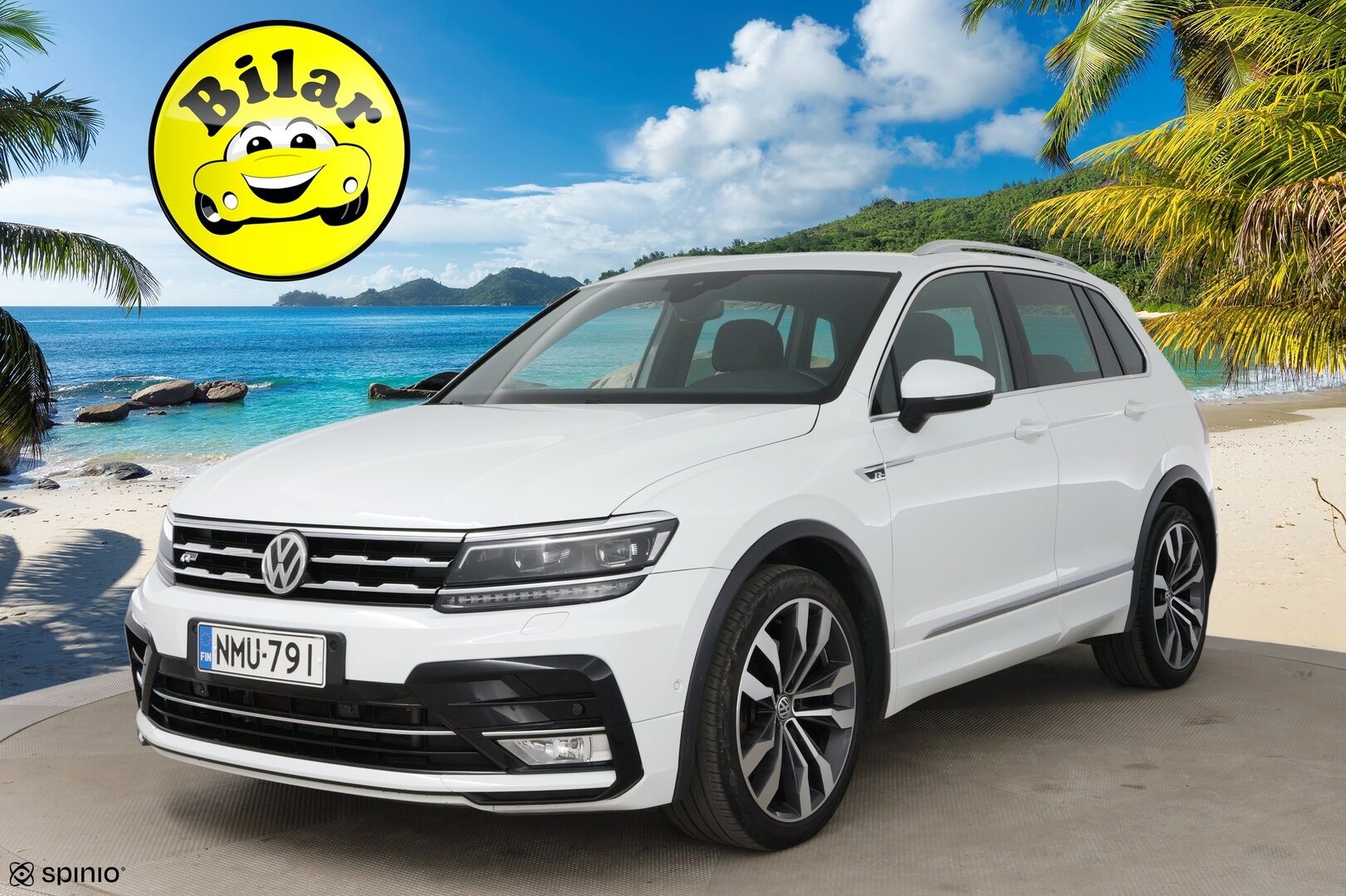 Volkswagen Tiguan 2017 R-Line 2,0 TDI SCR 140 kW (190 hv) 4MOTION DSG-automaatti - ACC | Vetokoukku | P-kamera | Webasto | Dynamic-LED | Digimittaristo 