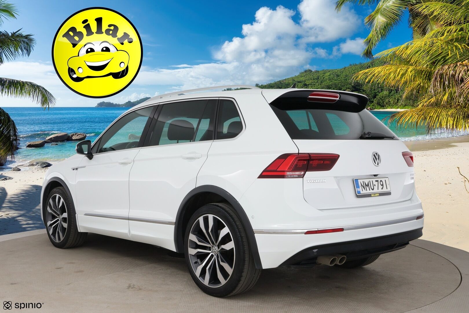 Volkswagen Tiguan 2017 R-Line 2,0 TDI SCR 140 kW (190 hv) 4MOTION DSG-automaatti - ACC | Vetokoukku | P-kamera | Webasto | Dynamic-LED | Digimittaristo 
