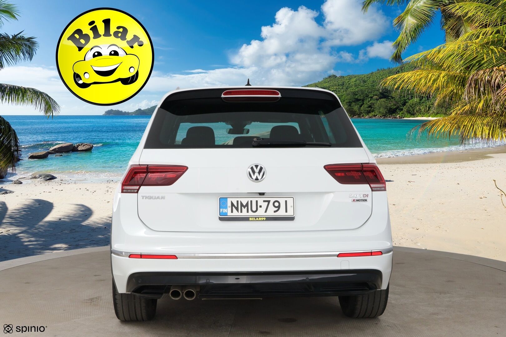 Volkswagen Tiguan 2017 R-Line 2,0 TDI SCR 140 kW (190 hv) 4MOTION DSG-automaatti - ACC | Vetokoukku | P-kamera | Webasto | Dynamic-LED | Digimittaristo 