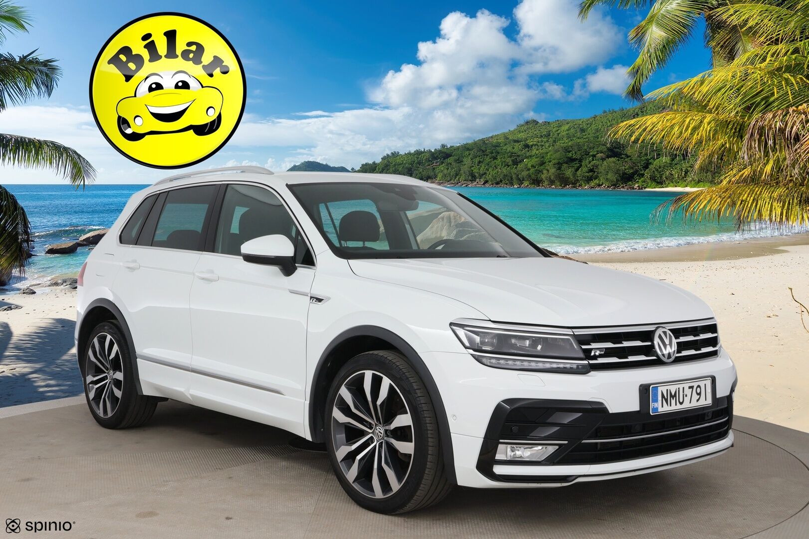 Volkswagen Tiguan 2017 R-Line 2,0 TDI SCR 140 kW (190 hv) 4MOTION DSG-automaatti - ACC | Vetokoukku | P-kamera | Webasto | Dynamic-LED | Digimittaristo 