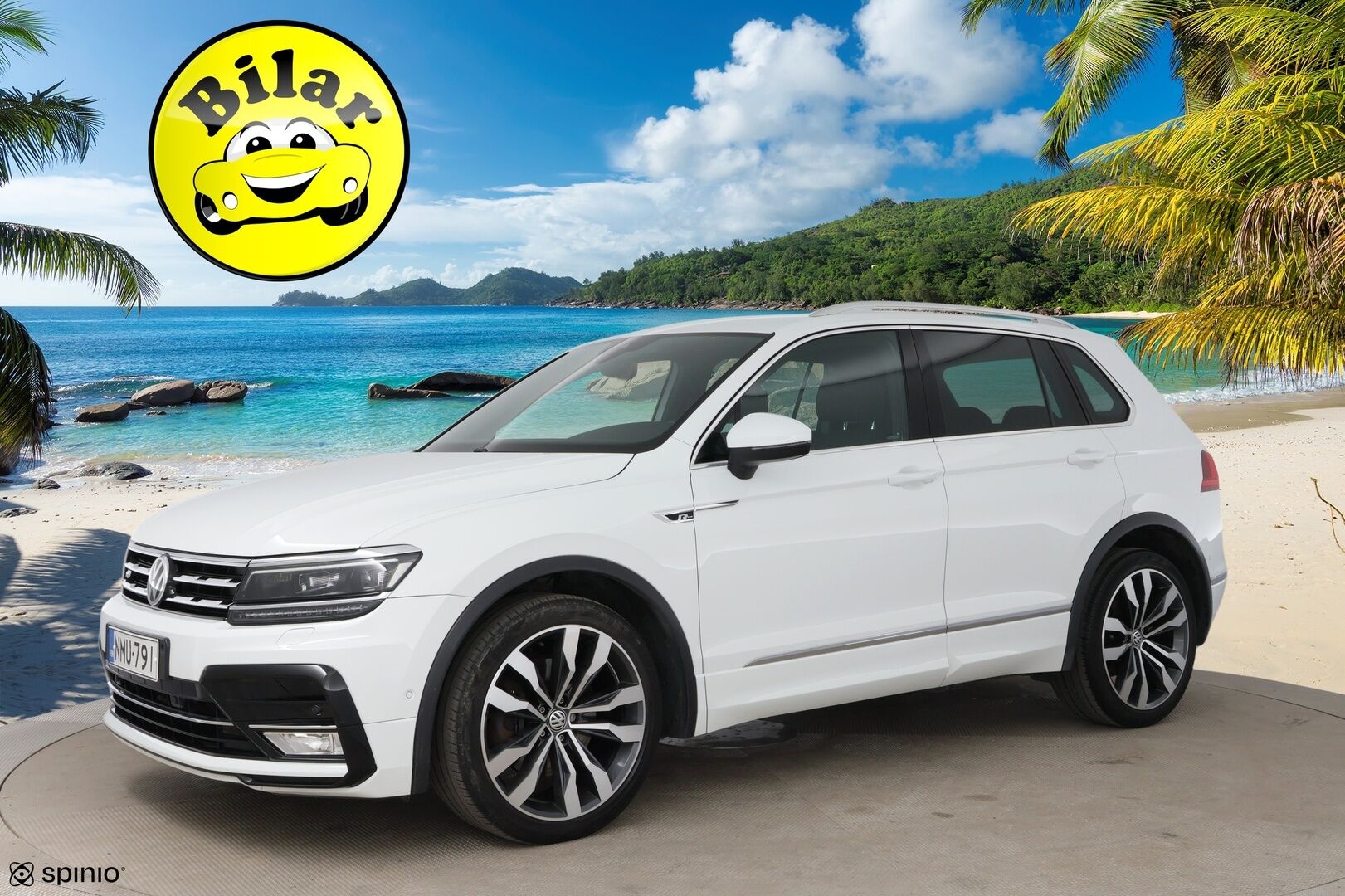 Volkswagen Tiguan 2017 R-Line 2,0 TDI SCR 140 kW (190 hv) 4MOTION DSG-automaatti - ACC | Vetokoukku | P-kamera | Webasto | Dynamic-LED | Digimittaristo 