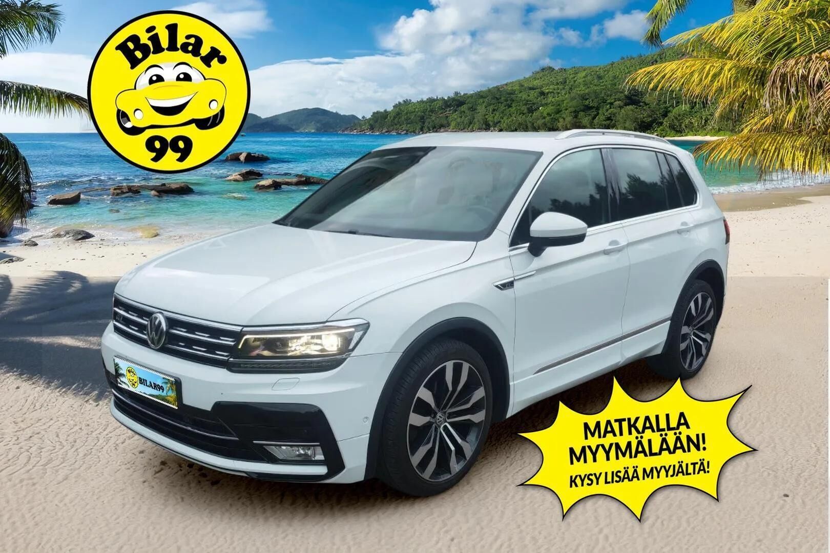 Volkswagen Tiguan 2017 R-Line 2,0 TDI SCR 140 kW (190 hv) 4MOTION DSG-automaatti - ACC | Vetokoukku | P-kamera | Webasto | Dynamic-LED | Digimittaristo 