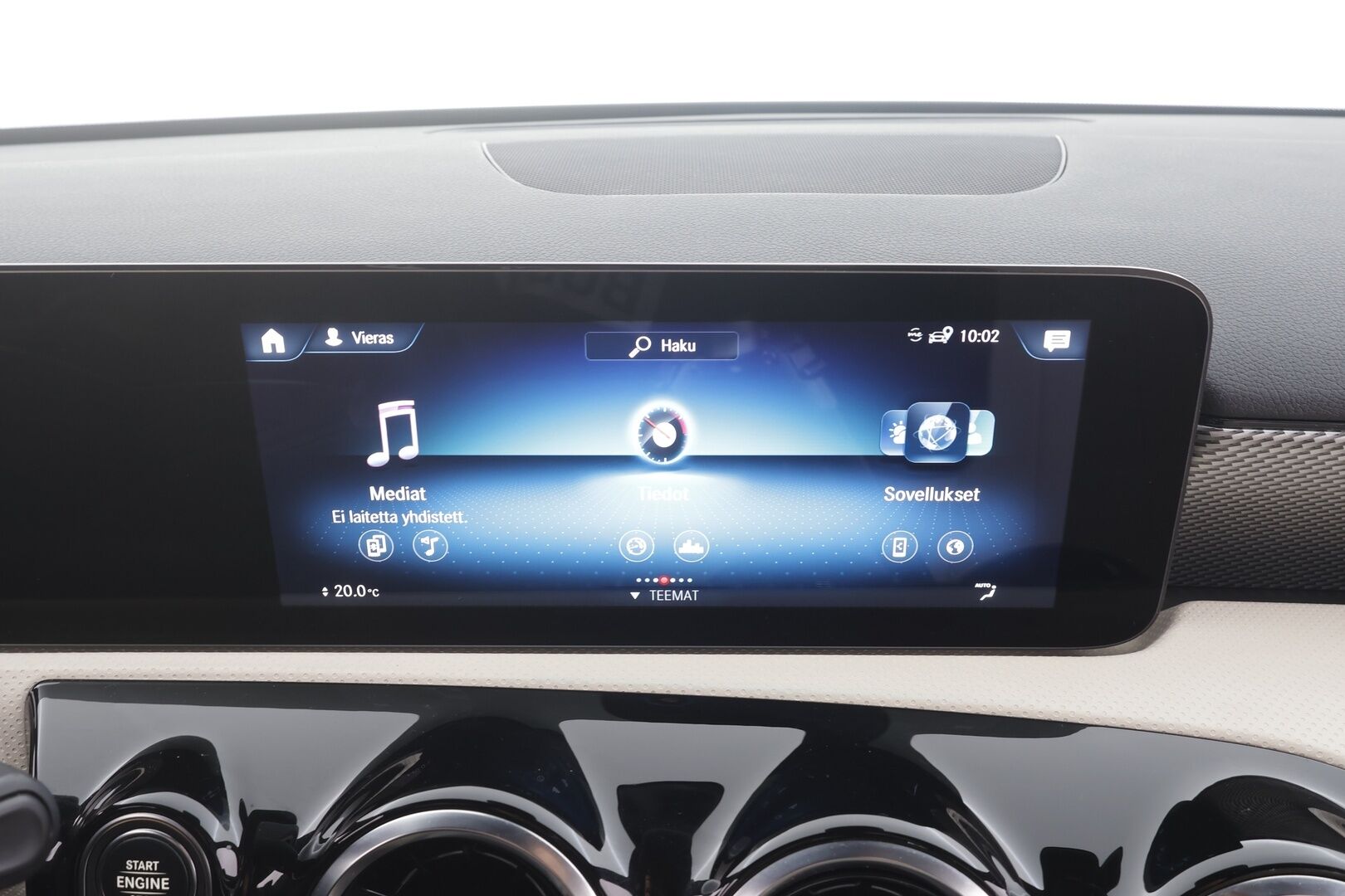 Mercedes-Benz A 2023 180 A Suomi Edition - | Nahat | LED | P.kamera ja tutkat | Active Lane Assist | Digimittaristo | Apple & Android | Vakkari | 1-om suomiauto | Merkkihuollot | 2x renkaat aluin | 