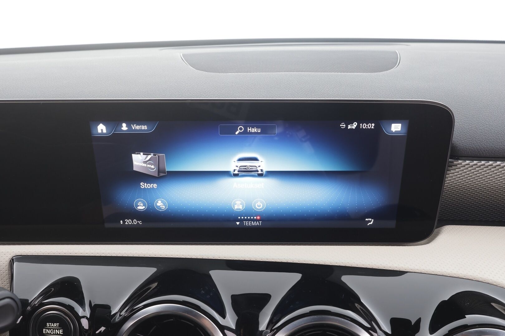 Mercedes-Benz A 2023 180 A Suomi Edition - | Nahat | LED | P.kamera ja tutkat | Active Lane Assist | Digimittaristo | Apple & Android | Vakkari | 1-om suomiauto | Merkkihuollot | 2x renkaat aluin | 