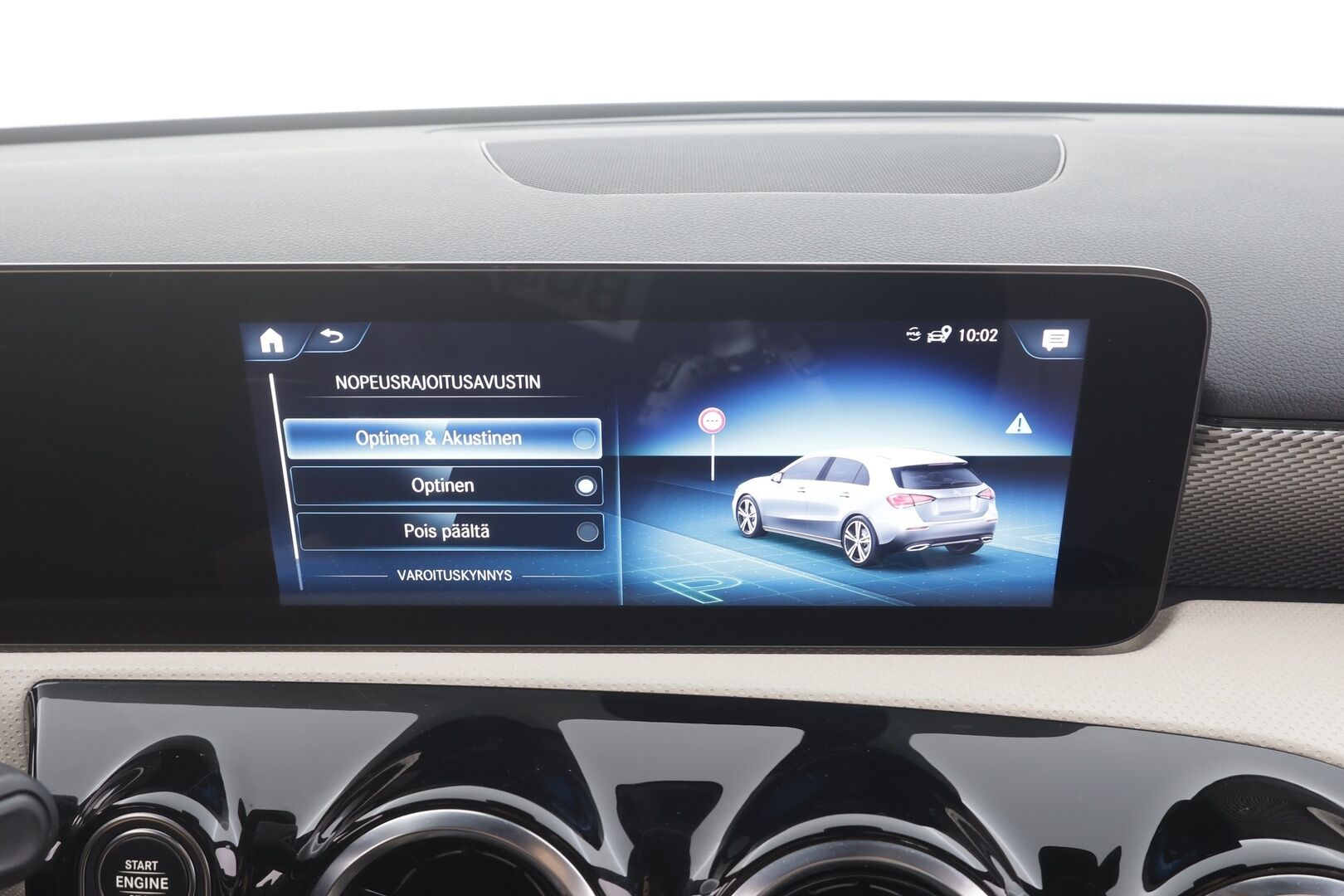 Mercedes-Benz A 2023 180 A Suomi Edition - | Nahat | LED | P.kamera ja tutkat | Active Lane Assist | Digimittaristo | Apple & Android | Vakkari | 1-om suomiauto | Merkkihuollot | 2x renkaat aluin | 