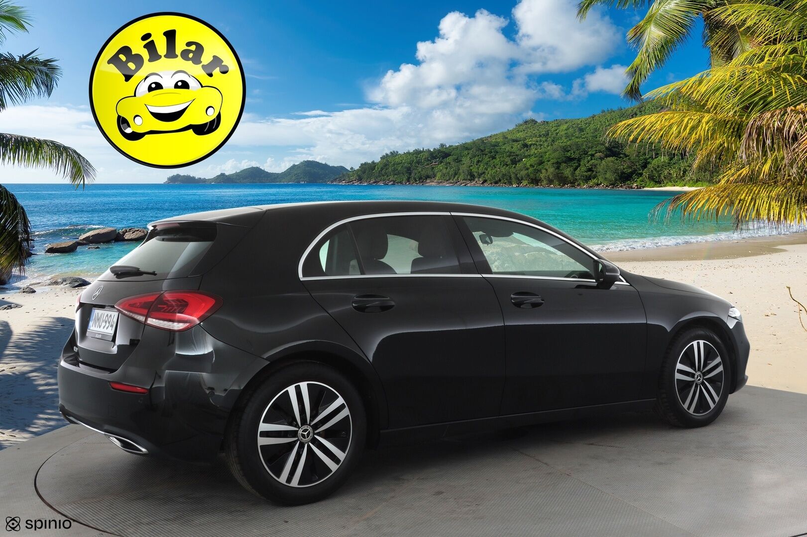 Mercedes-Benz A 2023 180 A Suomi Edition - | Nahat | LED | P.kamera ja tutkat | Active Lane Assist | Digimittaristo | Apple & Android | Vakkari | 1-om suomiauto | Merkkihuollot | 2x renkaat aluin | 