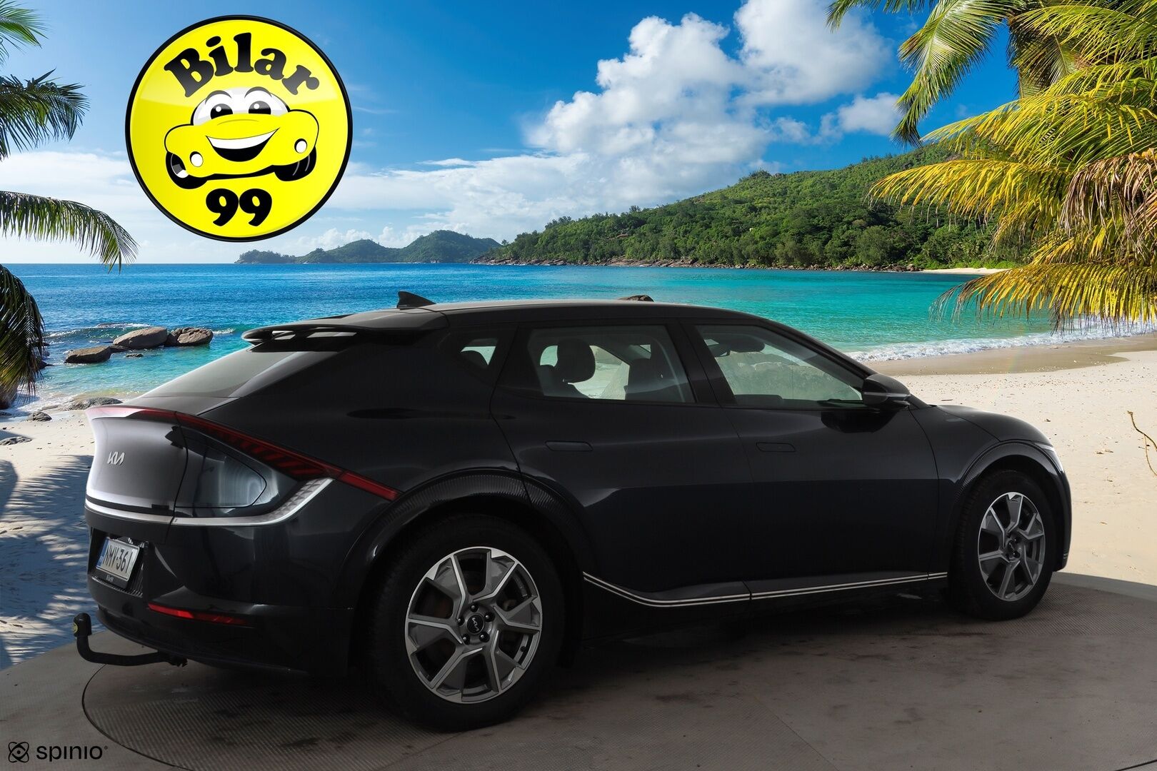 Kia EV6 2023 AWD 77 kWh 325 hv * Widescreen / SCC / ILP / Koukku / Nahat / P.kamera / Muistipenkki / Apple&Android * - 1-Om suomi-auto / Merkkihuollettu / Kahdet renkaat / Koti&kauppalaturi - HULLUT AVAJAISHULINAT KORKOTARJOUS 3,29 %