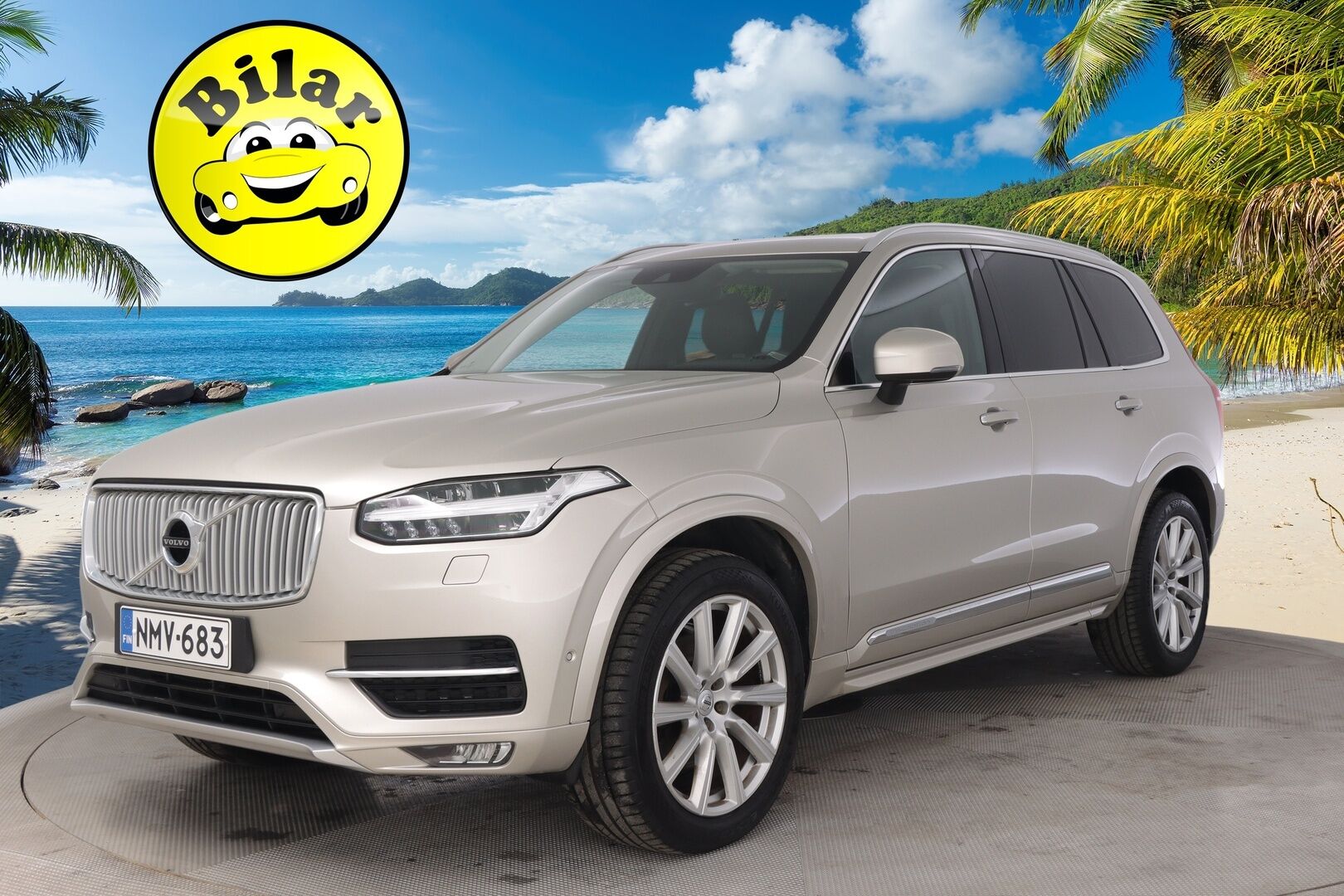 Volvo XC90 2016 D5 AWD Inscription aut - | Sporttinahat muistilla | Kamera | Navi | Full Led | 2x fiksut renkaat ja alut | Juuri huollettu | Tummennetut ikkunat | Ei adblue |