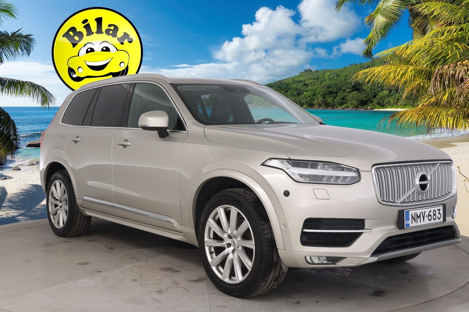 Volvo XC90 2016 D5 AWD Inscription aut - | Sporttinahat muistilla | Kamera | Navi | Full Led | 2x fiksut renkaat ja alut | Juuri huollettu | Tummennetut ikkunat | Ei adblue |