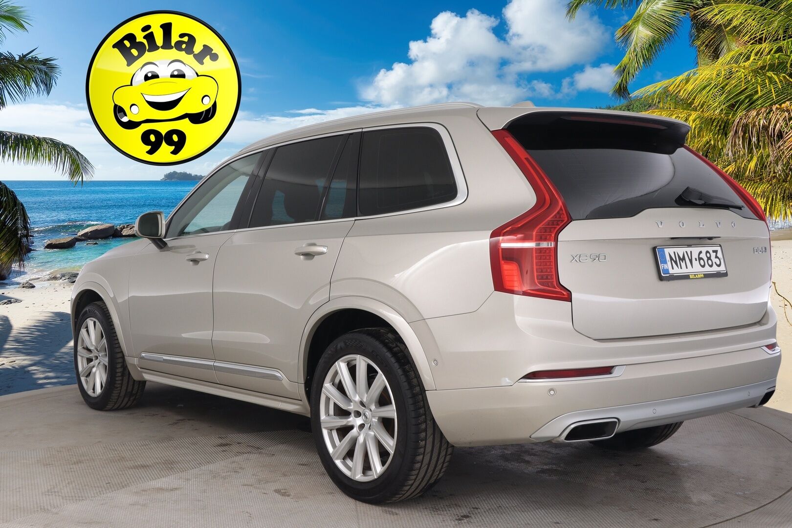 Volvo XC90 2016 D5 AWD Inscription aut *Sporttinahat muistilla / Kamera / Webasto / Full Led* - 2x fiksut renkaat ja alut / Juuri huollettu / Tummennetut ikkunat / Ei adblue