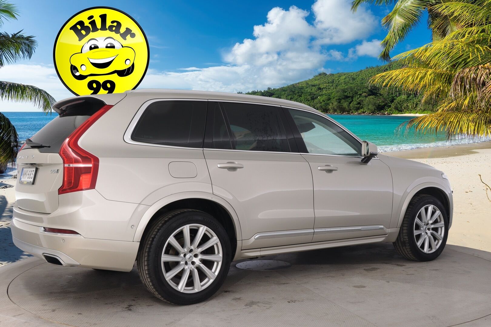 Volvo XC90 2016 D5 AWD Inscription aut *Sporttinahat muistilla / Kamera / Webasto / Full Led* - 2x fiksut renkaat ja alut / Juuri huollettu / Tummennetut ikkunat / Ei adblue